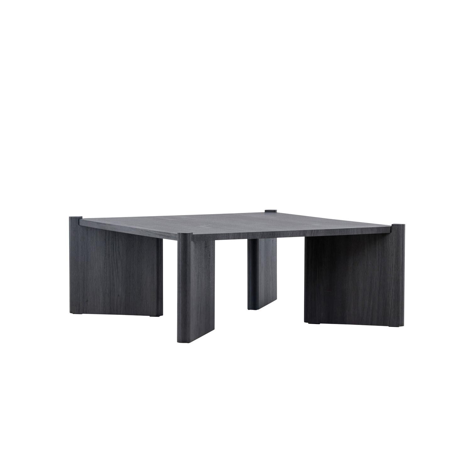 Couchtisch Rogaland 100x100cm - Black-Couchtisch-Venture Home-le canapé