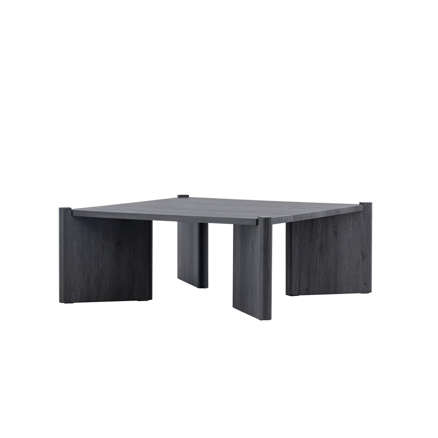 Couchtisch Rogaland 100x100cm - Black-Couchtisch-Venture Home-le canapé