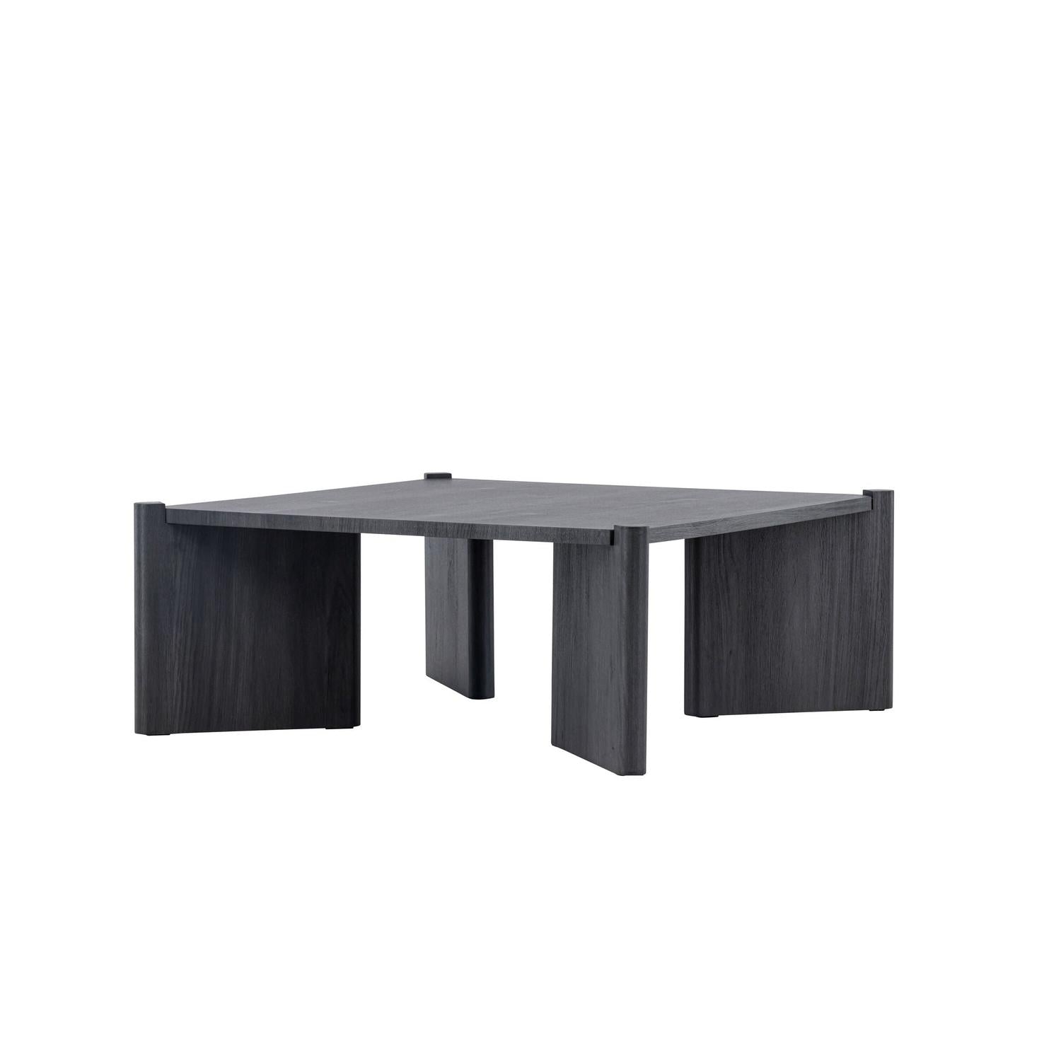 Couchtisch Rogaland 100x100cm - Black-Couchtisch-Venture Home-le canapé