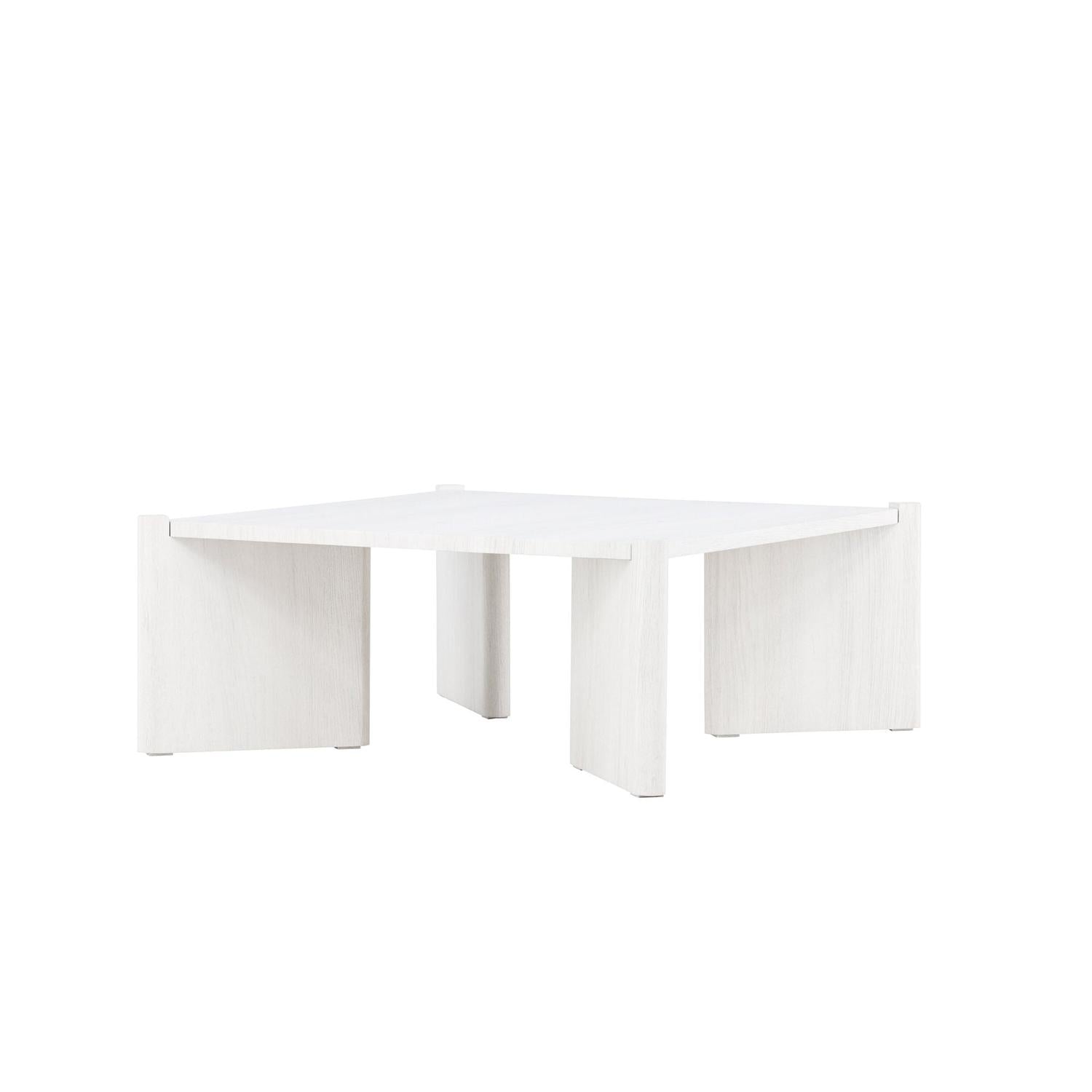 Couchtisch Rogaland 100x100cm - Cremeweiß-Couchtisch-Venture Home-le canapé