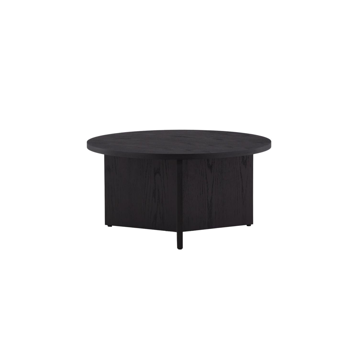 Couchtisch Saltö Ø65cm - Schwarz-Couchtisch-Vind-le canapé