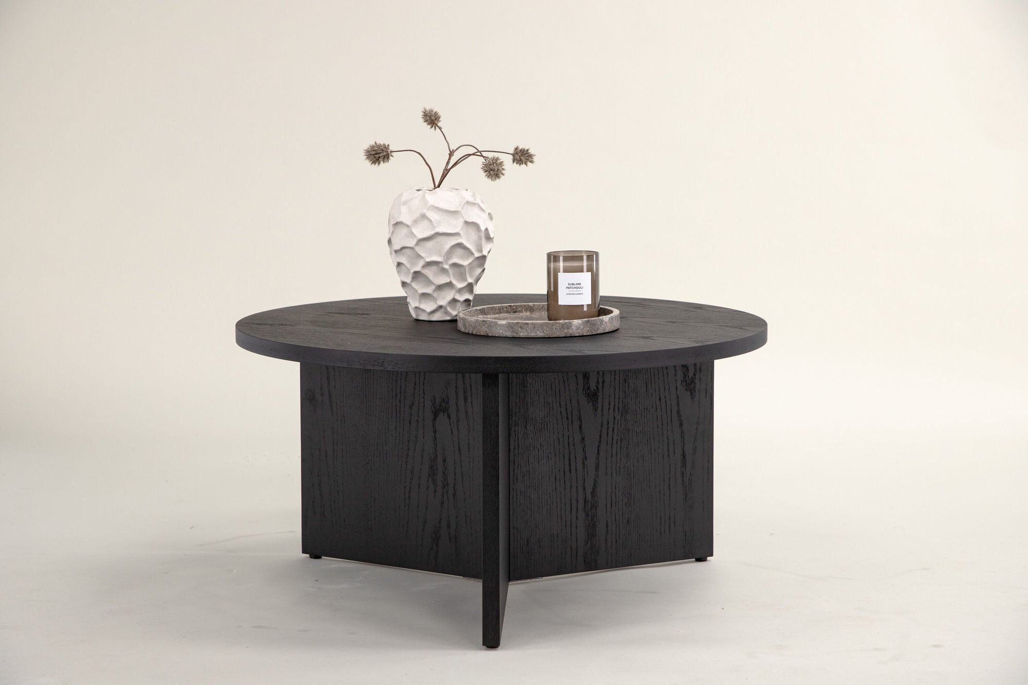 Couchtisch Saltö Ø65cm - Schwarz-Couchtische-Vind-le canapé