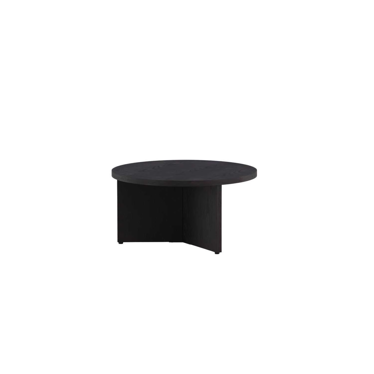 Couchtisch Saltö Ø85cm - Schwarz-Couchtisch-Vind-le canapé