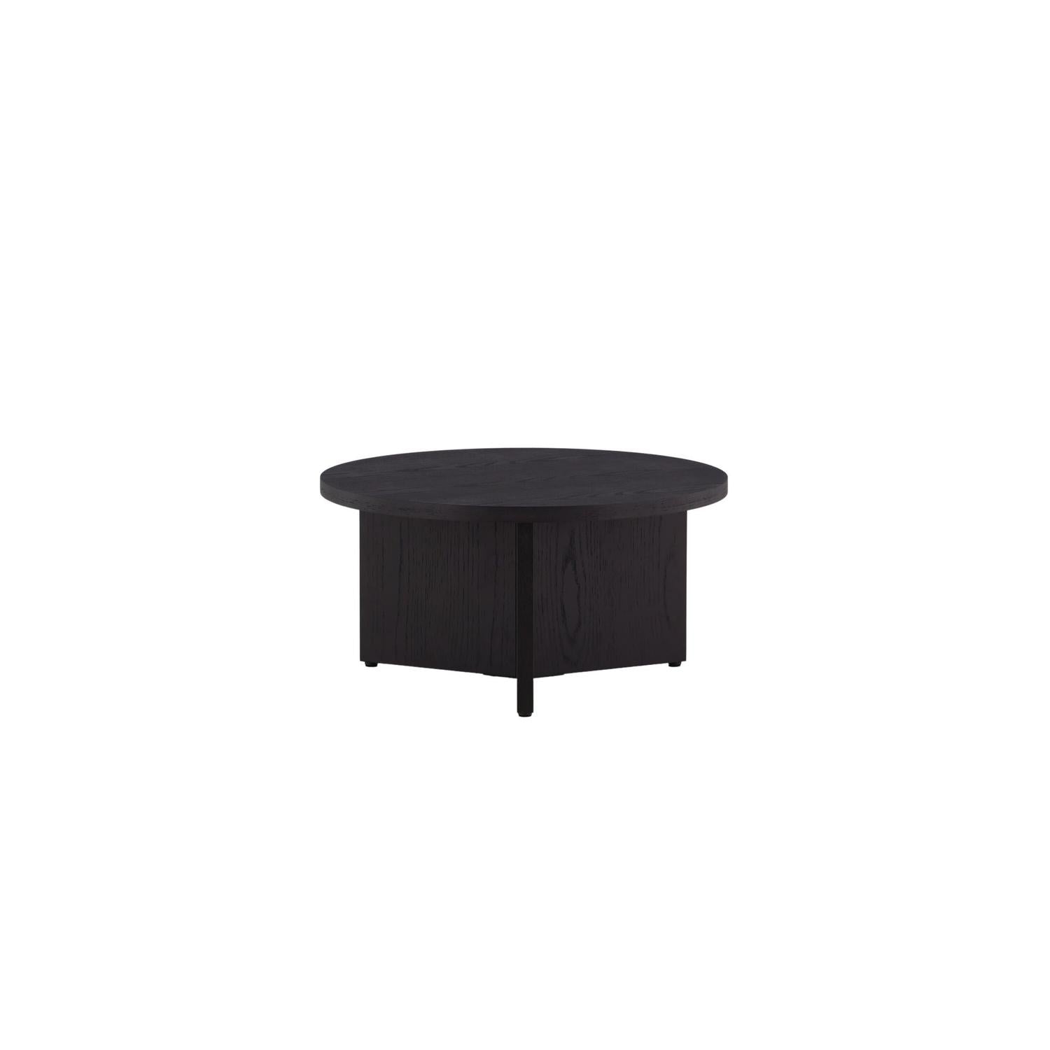 Couchtisch Saltö Ø85cm - Schwarz-Couchtisch-Vind-le canapé