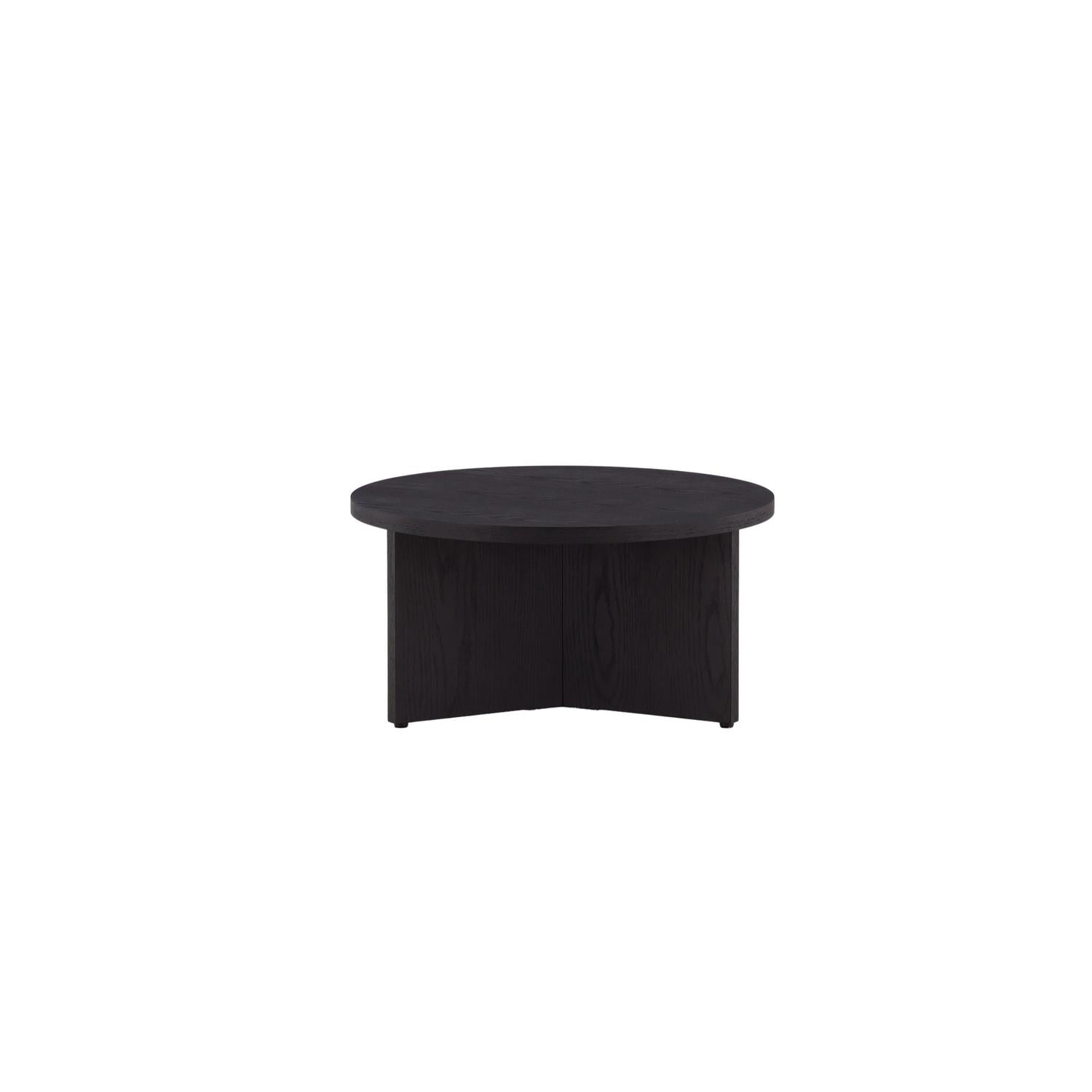 Couchtisch Saltö Ø85cm - Schwarz-Couchtisch-Vind-le canapé