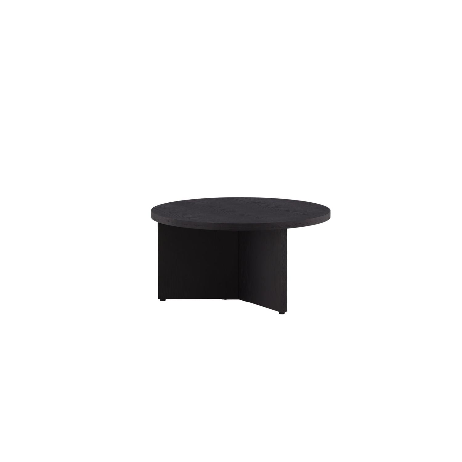 Couchtisch Saltö Ø85cm - Schwarz-Couchtisch-Vind-le canapé