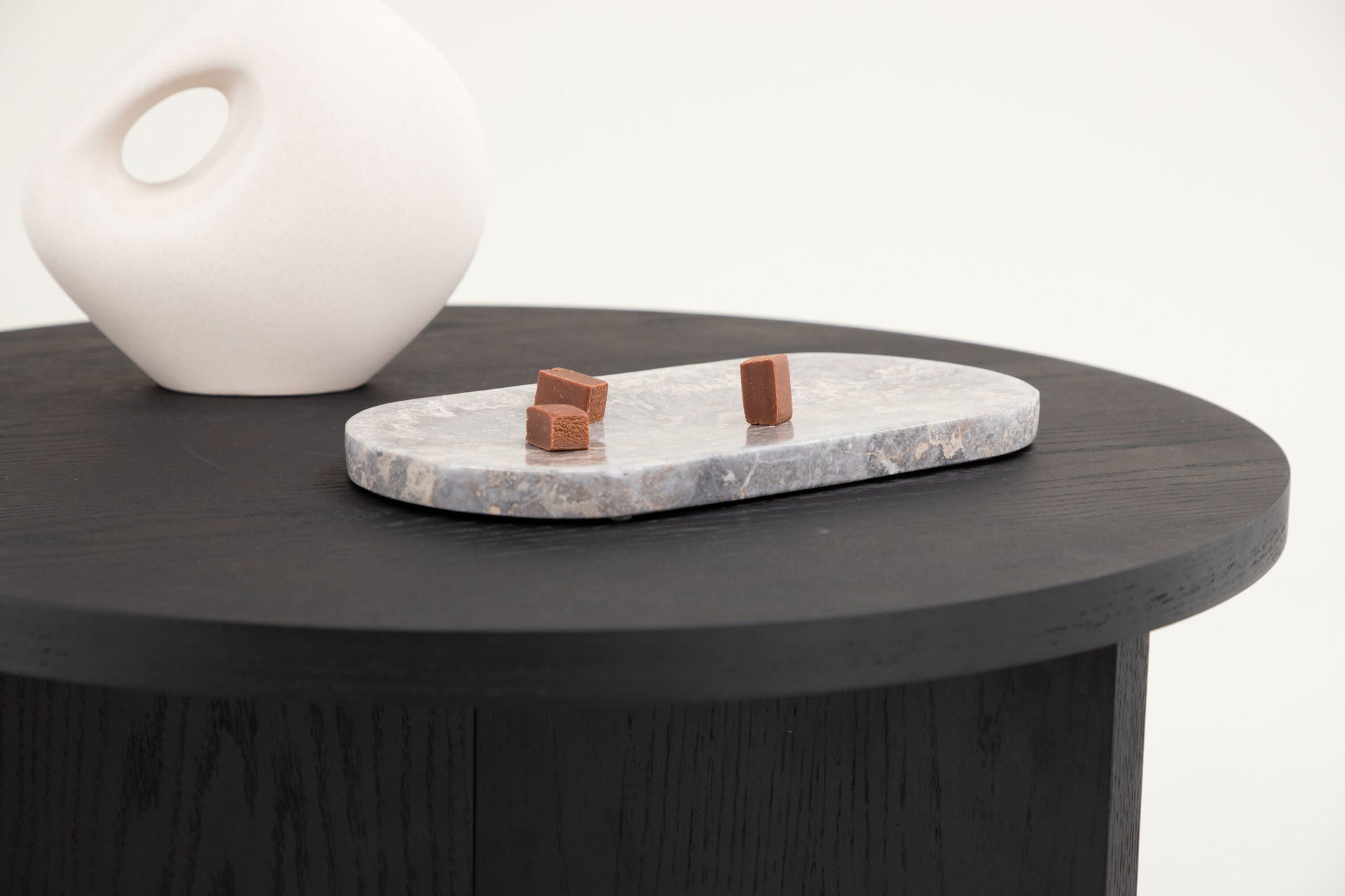 Couchtisch Saltö Ø85cm - Schwarz-Couchtische-Vind-le canapé