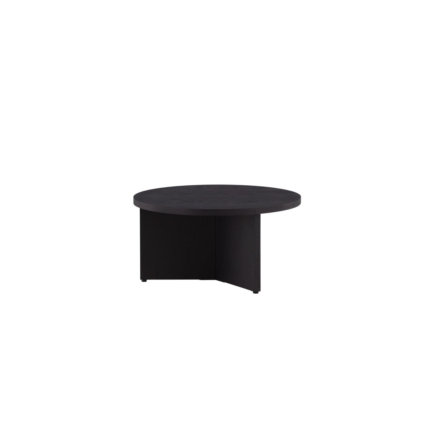 Couchtisch Saltö Ø85cm - Schwarz-Couchtische-Vind-le canapé