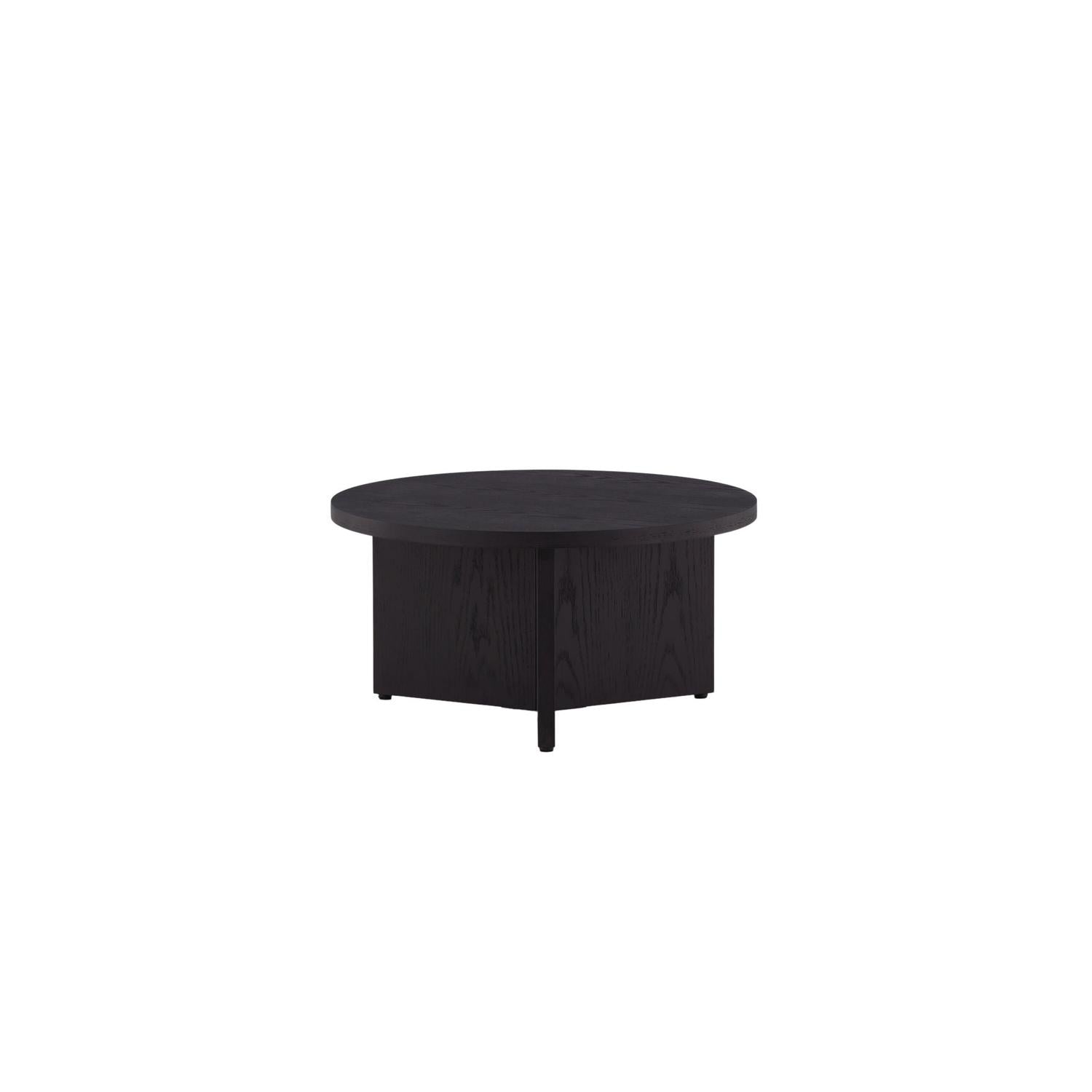 Couchtisch Saltö Ø85cm - Schwarz-Couchtische-Vind-le canapé