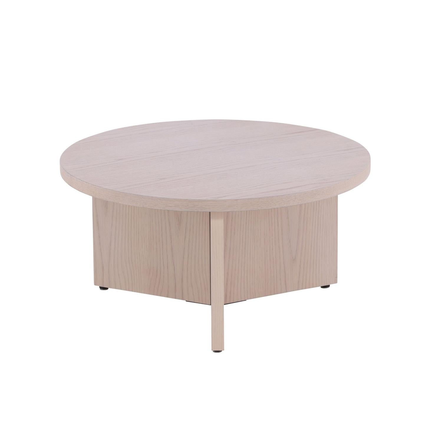 Couchtisch Saltö Ø85cm - Weiß-Couchtisch-Vind-le canapé