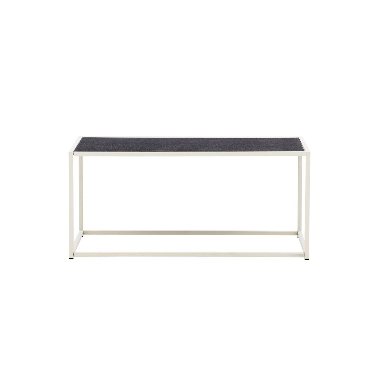 Couchtisch Siaton 110cm aus Metall - Grau-Loungetische-Venture Home-le canapé