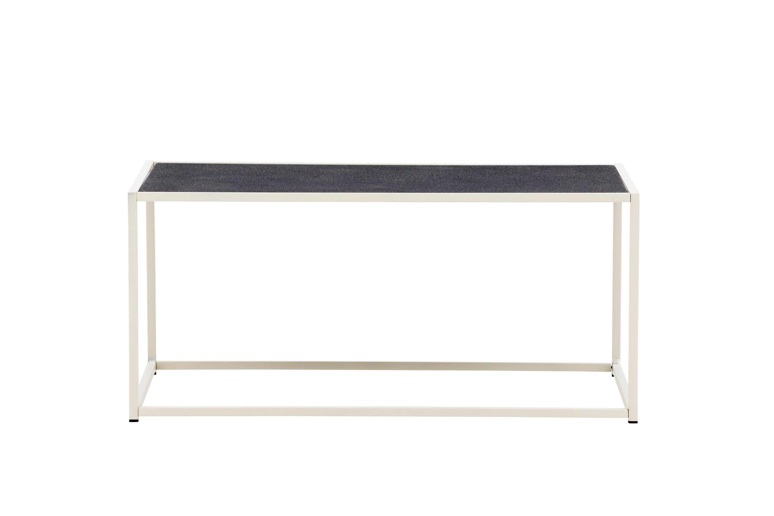 Couchtisch Siaton 110cm aus Metall - Grau-Loungetische-Venture Home-le canapé