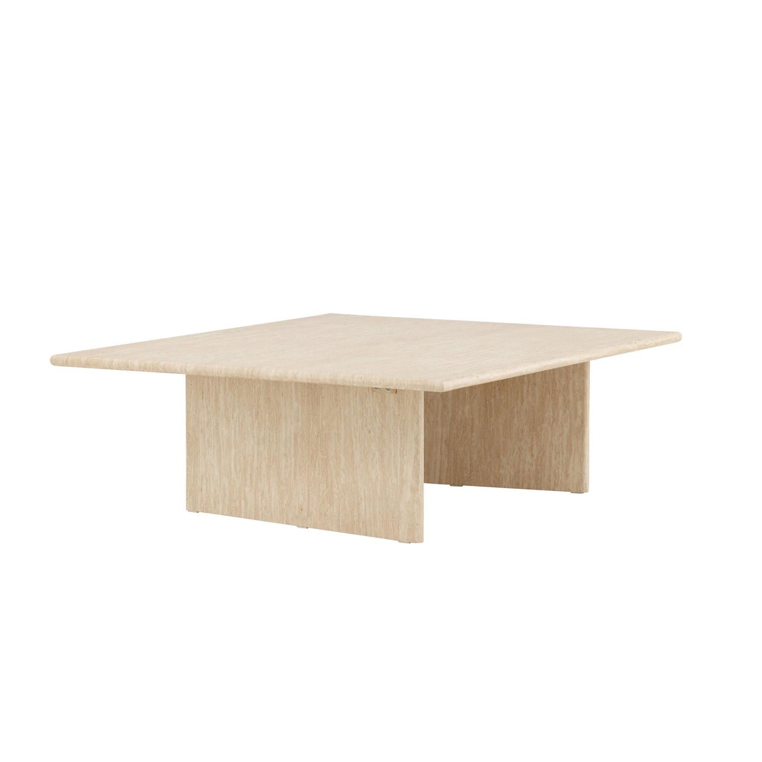 Vind Skagen Sofa Table 100x120 - Travertine look / FSC 100%-Vind-le canapé