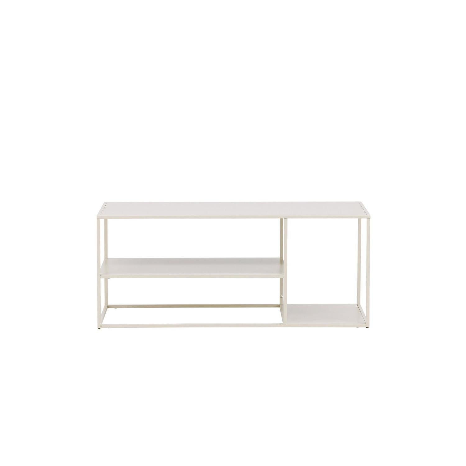 Couchtisch Staal 120cm - Beige-Couchtisch-Venture Home-le canapé