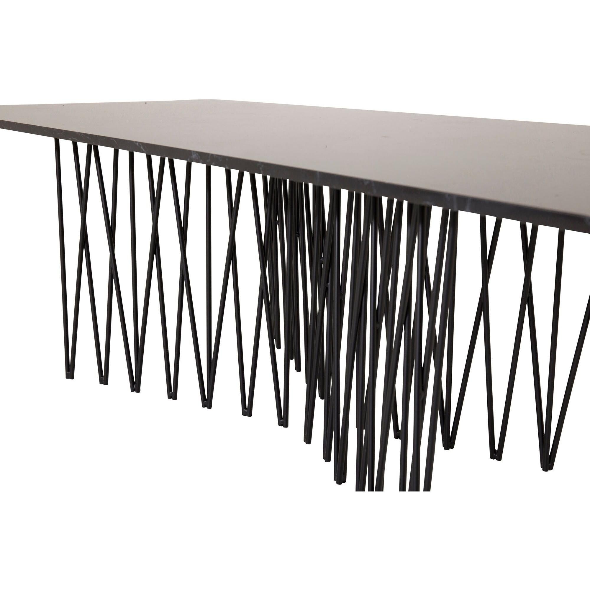 Couchtisch Stone in Stein Optik - SchwarzCouchtisch