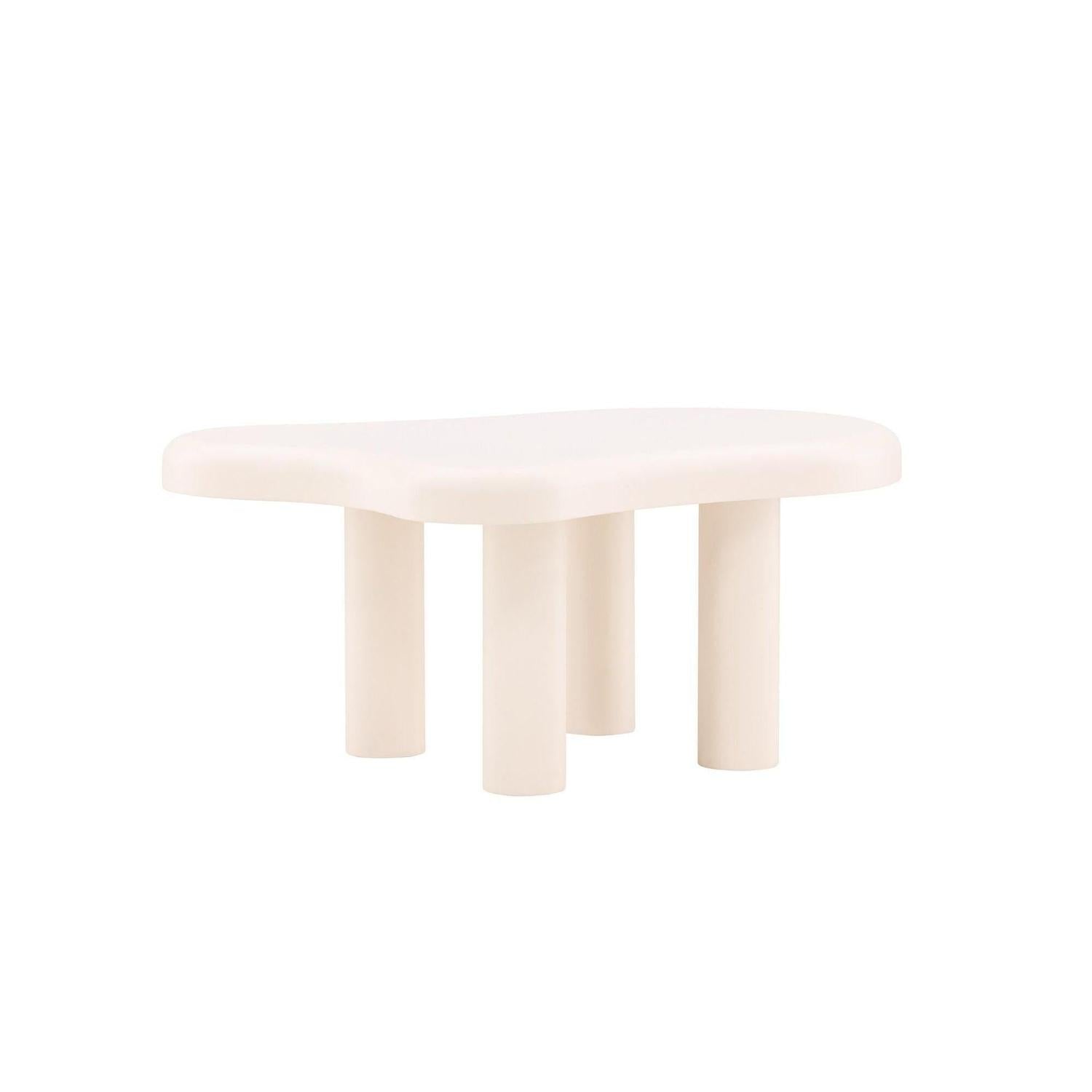 Couchtisch Strömstad 100 cm - Weiß-Couchtische-Venture Home-le canapé