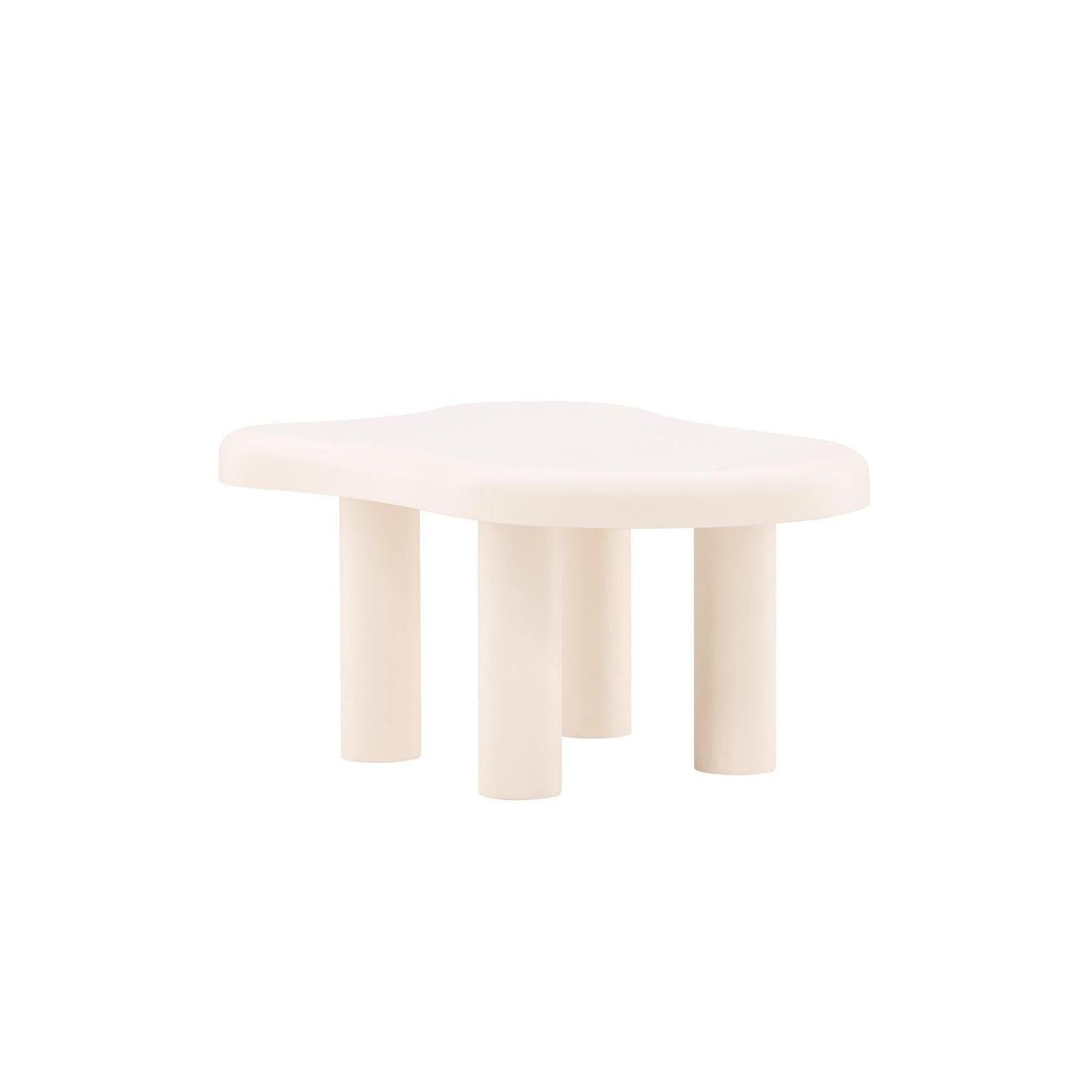 Couchtisch Strömstad 100 cm - Weiß-Couchtische-Venture Home-le canapé