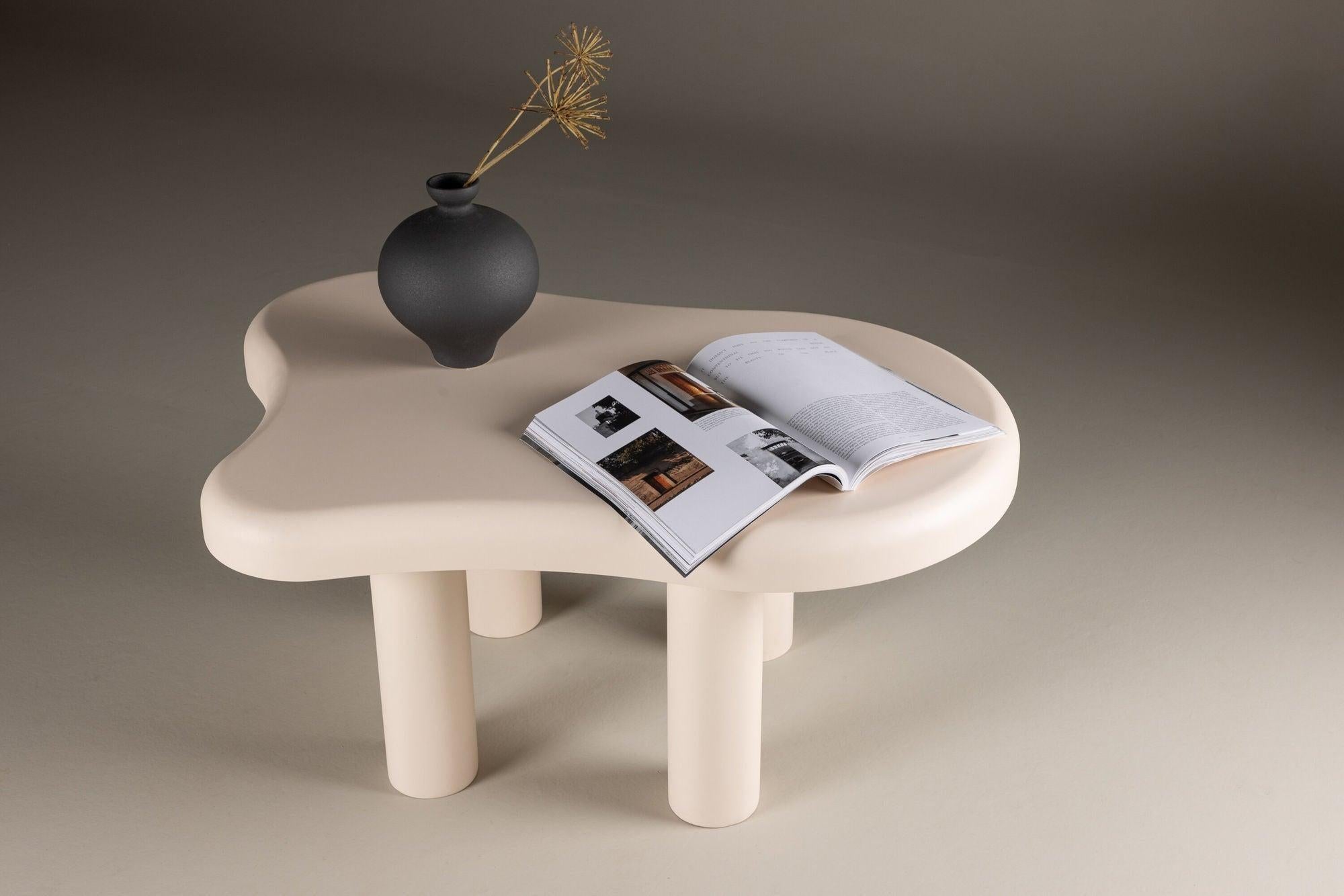 Couchtisch Strömstad 100 cm - Weiß-Couchtische-Venture Home-le canapé