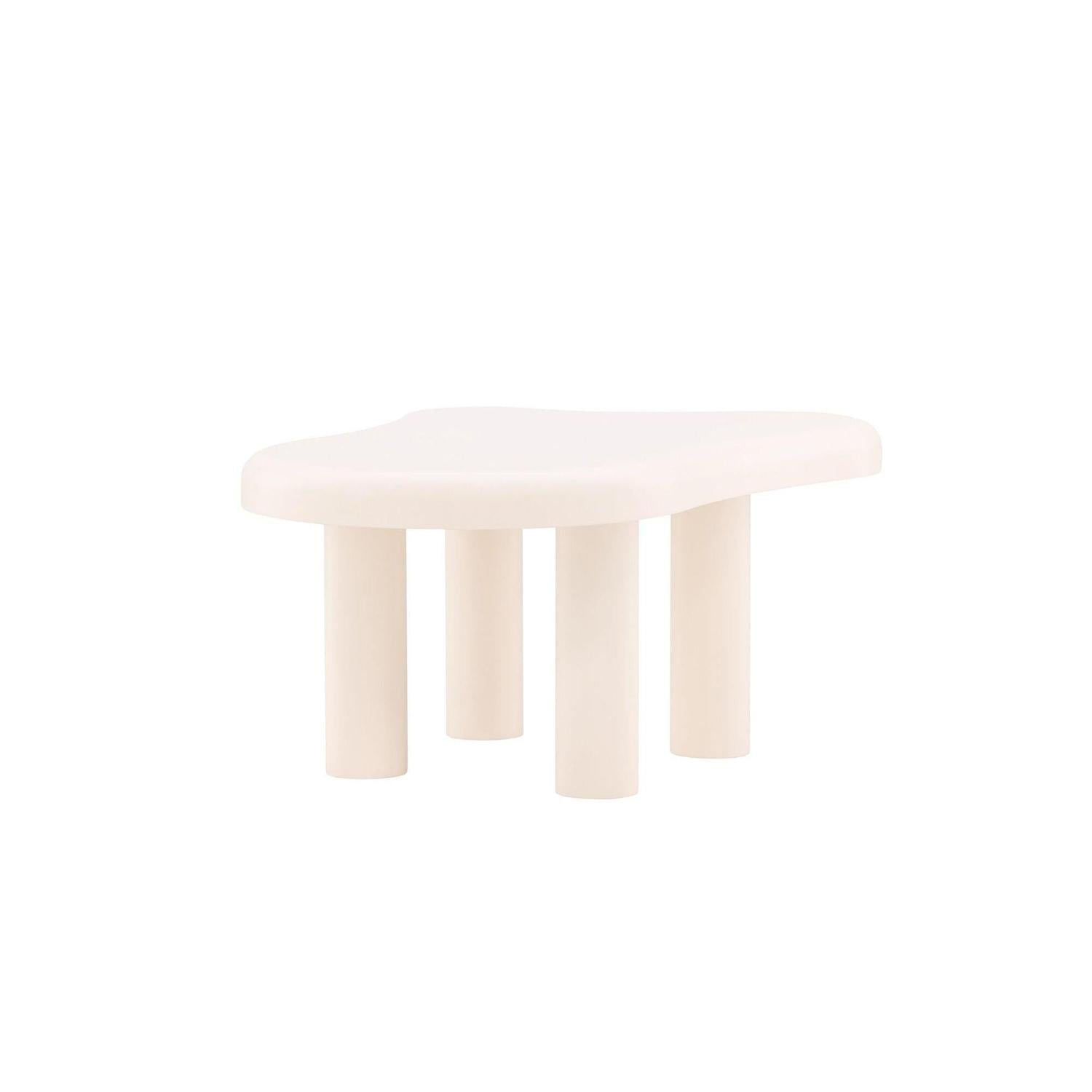 Couchtisch Strömstad 100 cm - Weiß-Couchtische-Venture Home-le canapé