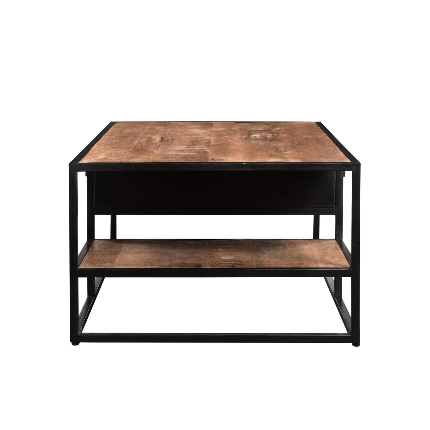 Couchtisch Sturdy aus Mangoholz 120*70cm - Hellbraun-Couchtisch-Livingfurn-le canapé