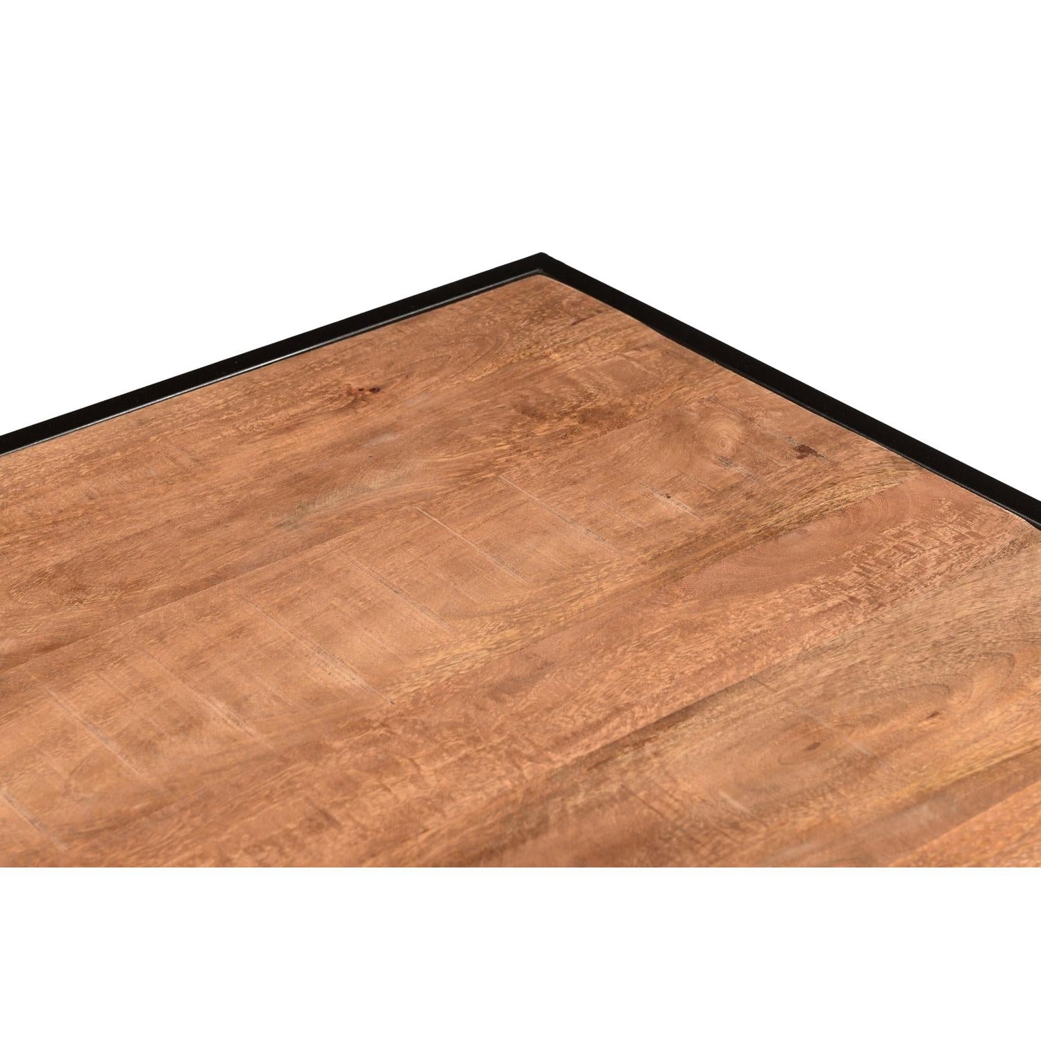 Couchtisch Sturdy aus Mangoholz 120*70cm - Hellbraun-Couchtisch-Livingfurn-le canapé