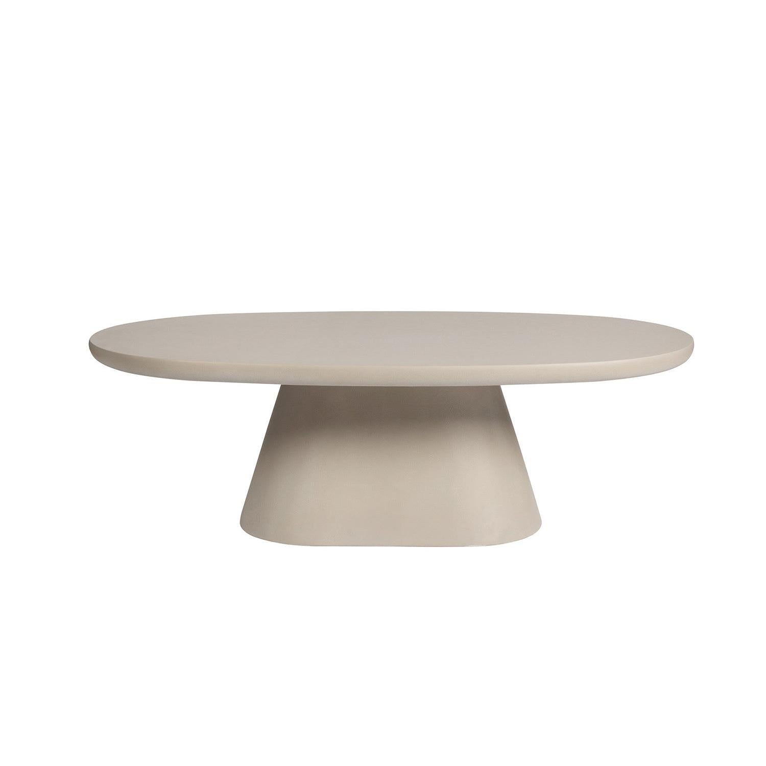 Couchtisch Tavira 120cm Oval – Beige-Couchtisch-Rousseau-le canapé