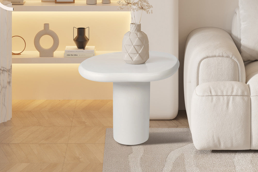 Couchtisch Tavira 58*50cm - Weiß-Couchtisch-Rousseau-le canapé