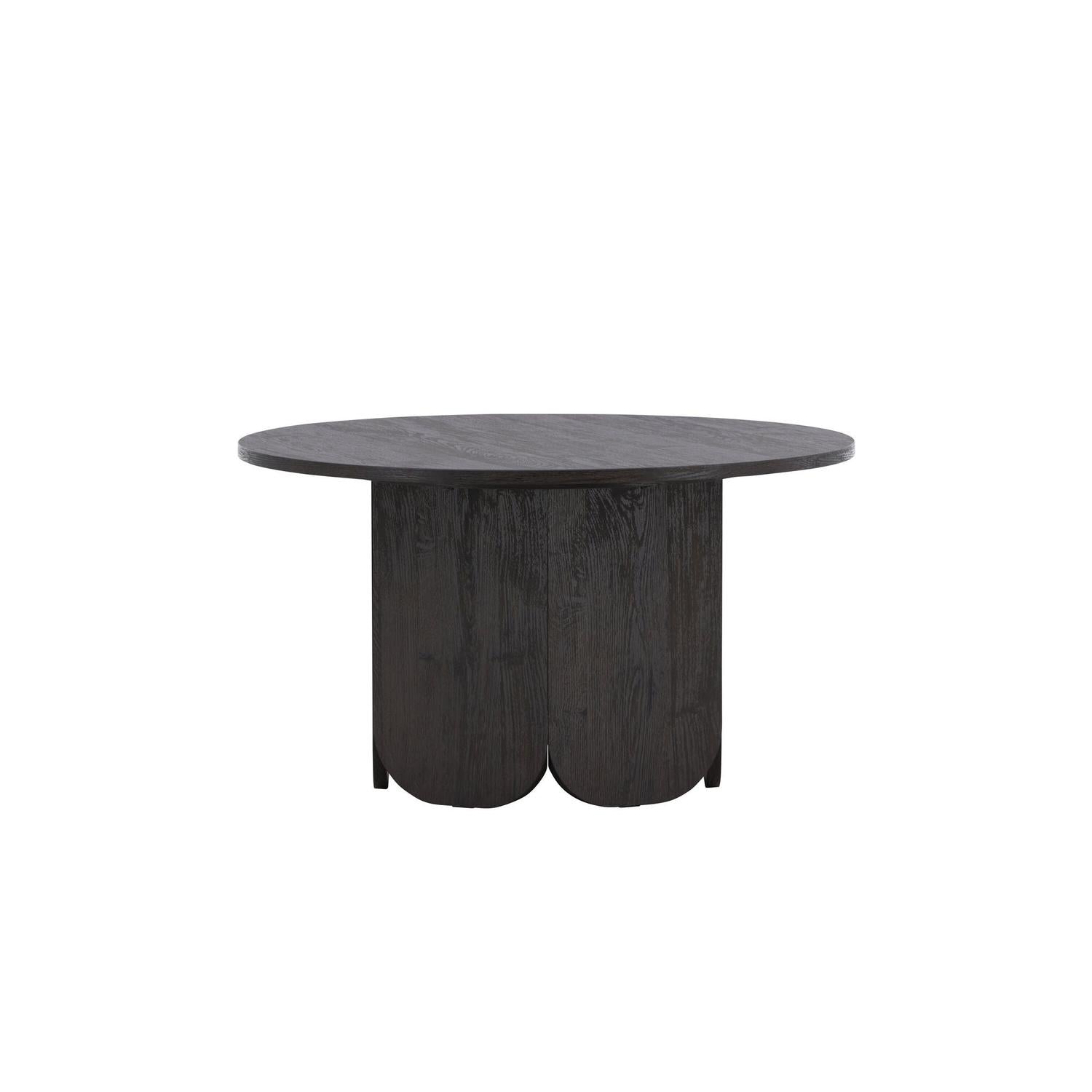 Couchtisch Tekla Ø80cm - Schwarz-Couchtische-Venture Home-le canapé