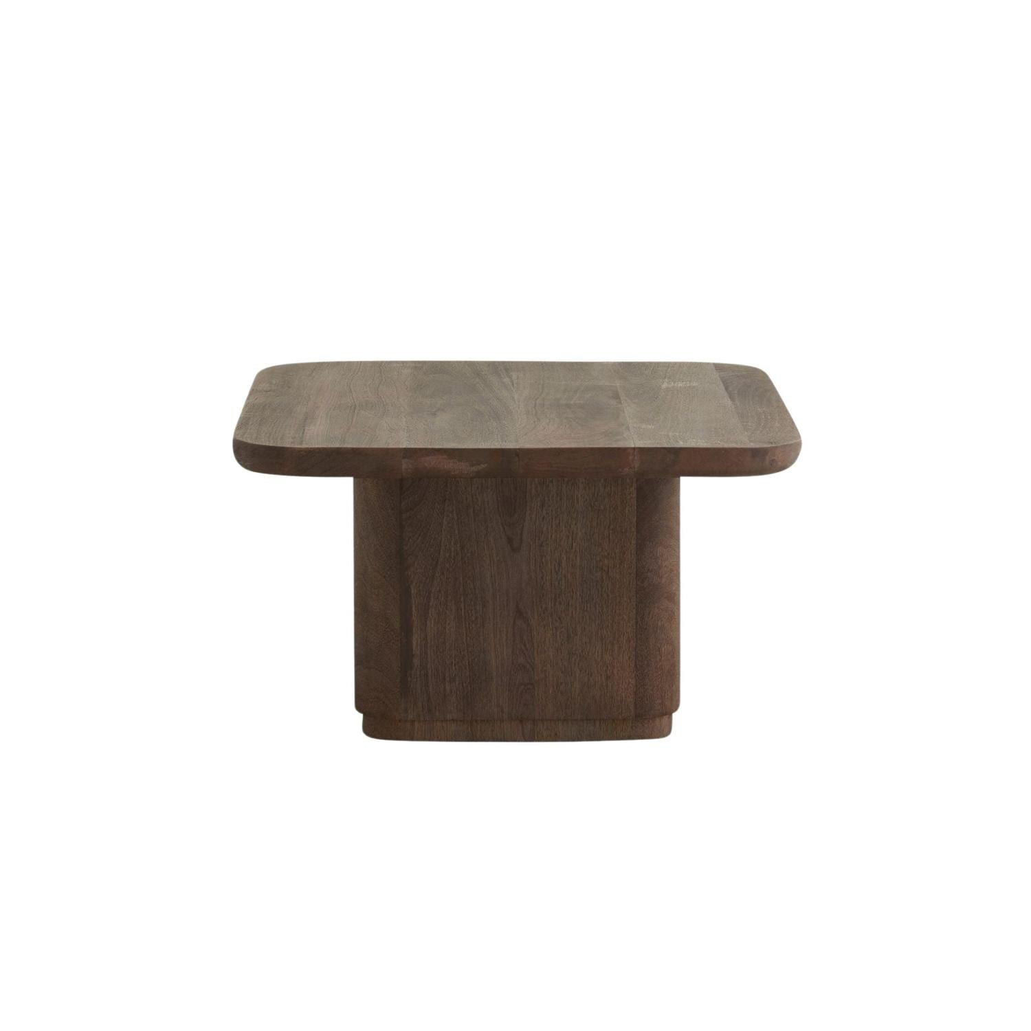 Couchtisch TOKE aus Mangoholz - Dunkelbraun-Couchtische-Nordal A/S-le canapé