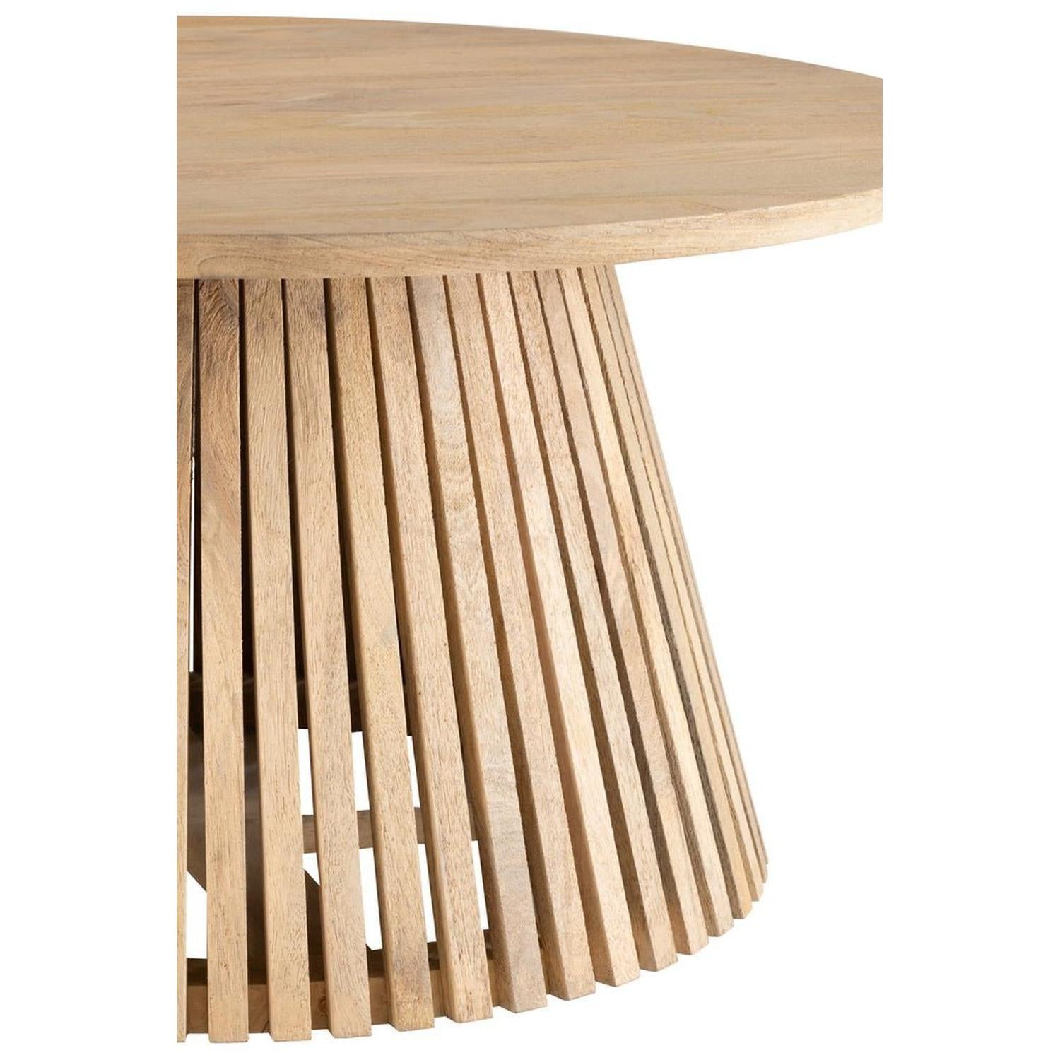 Couchtisch Vincent aus Mangoholz - Natur-Couchtisch-J-Line-le canapé