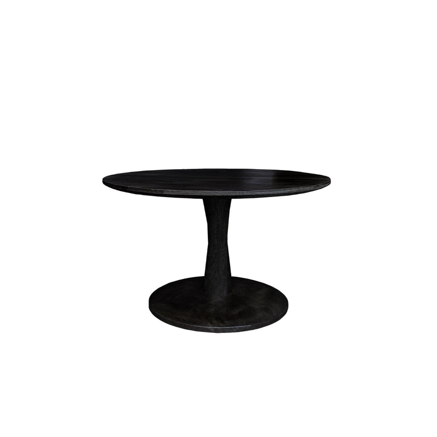 Couchtisch Vivian Ø60cm - Schwarz-Couchtische-Livingfurn-le canapé