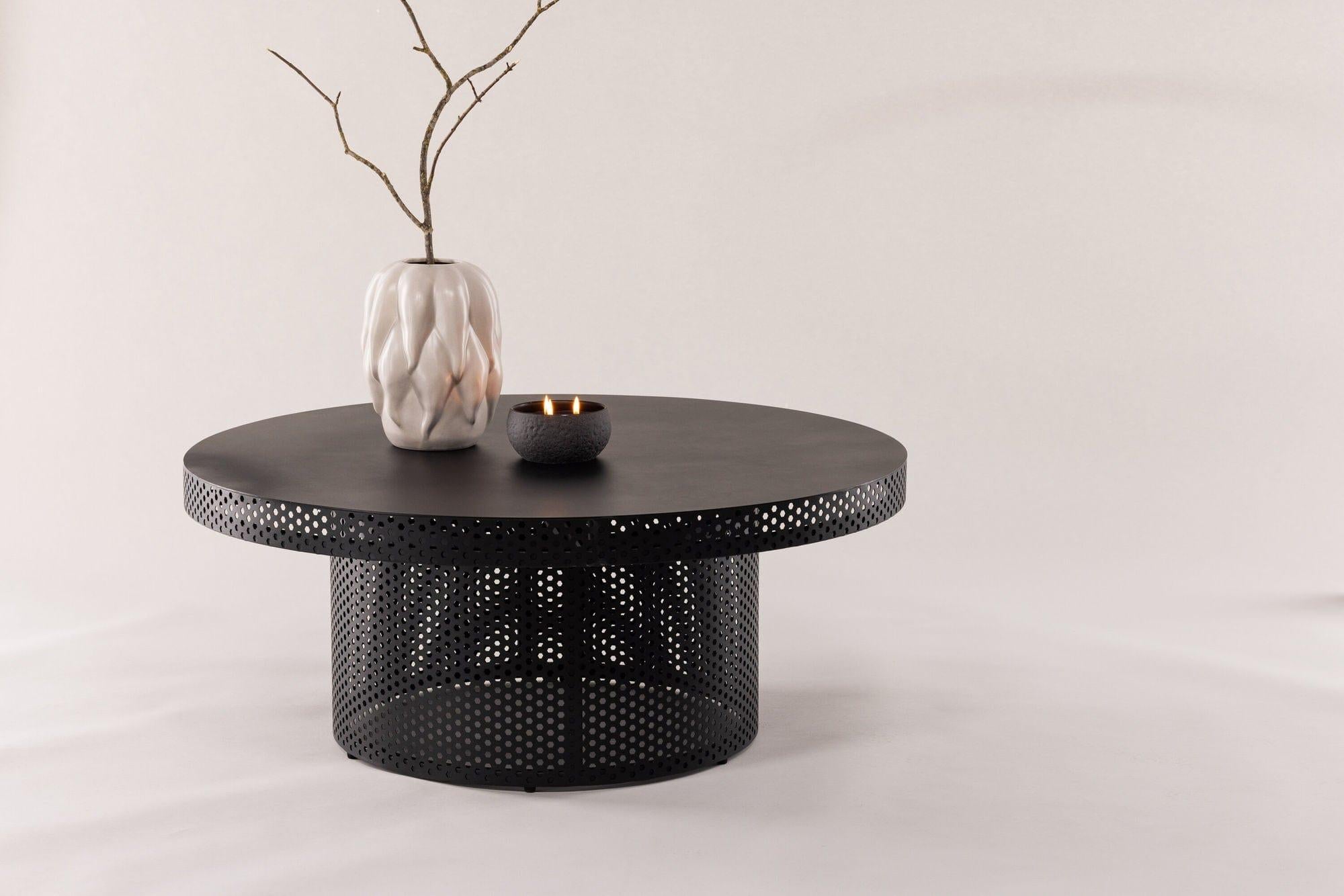 Couchtisch West End x Josefin Lustig - Schwarz MetallCouchtisch