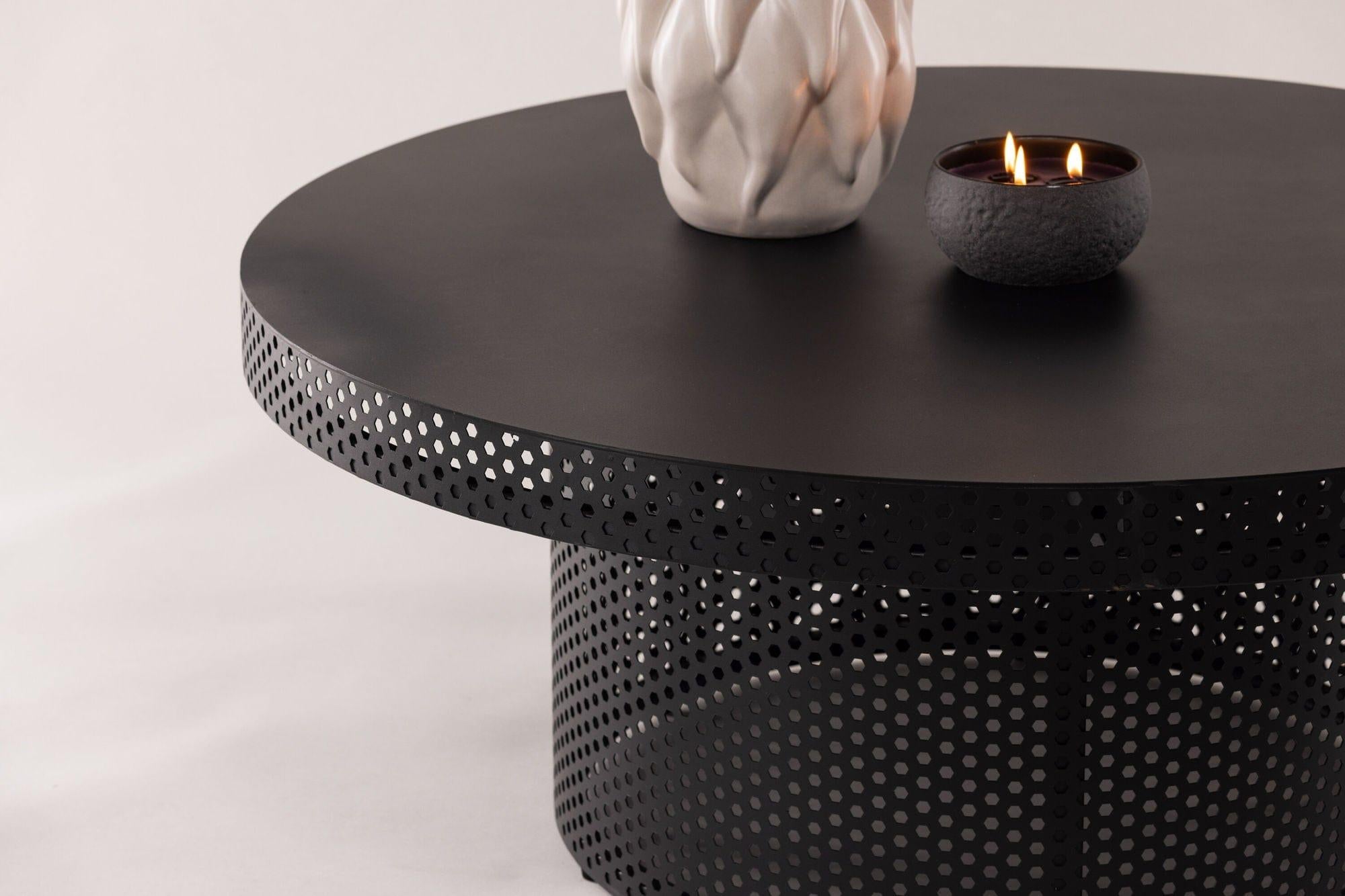 Couchtisch West End x Josefin Lustig - Schwarz MetallCouchtisch