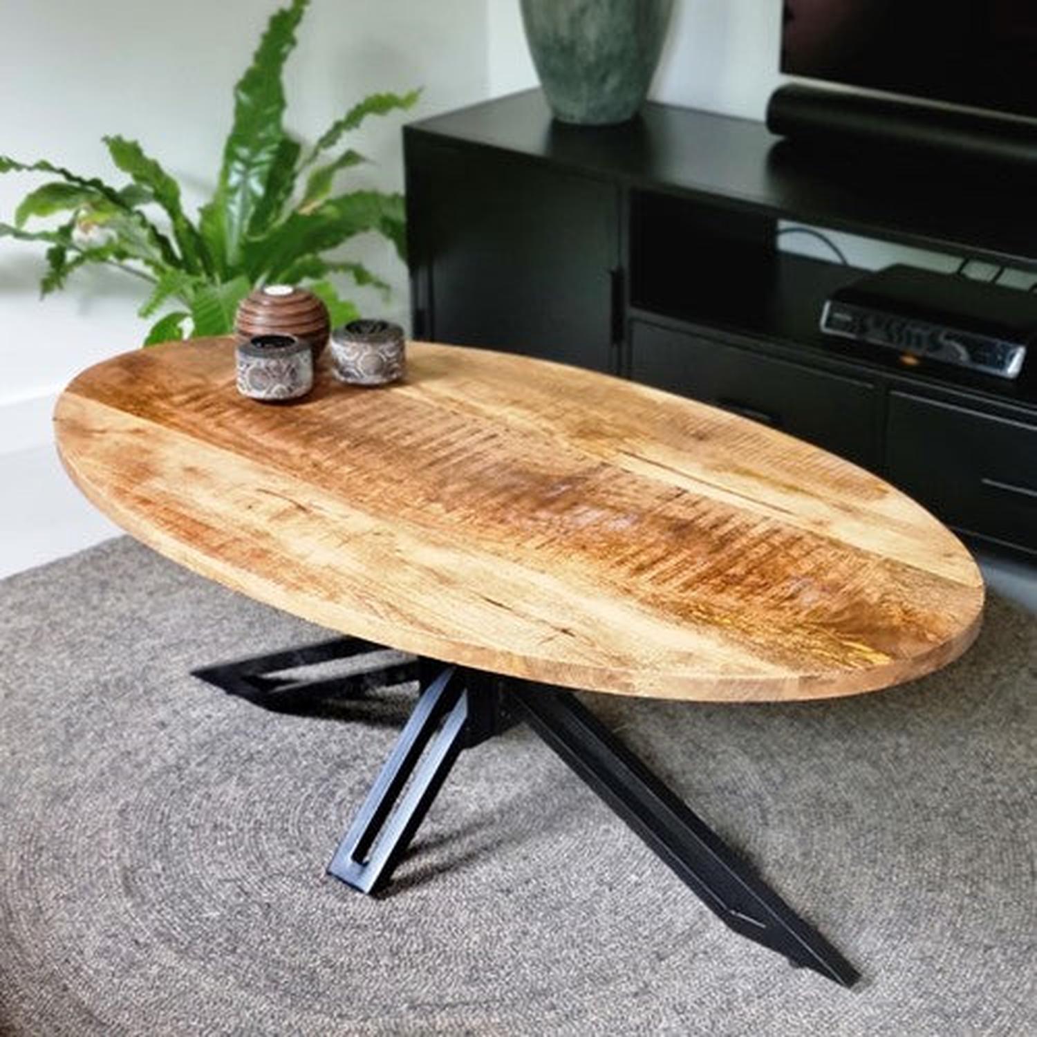 Couchtisch Yana 130cm - Hellbraun-Couchtisch-Benoa-le canapé