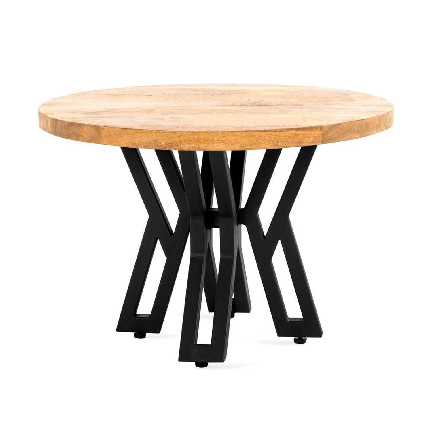 Couchtisch Yana 80cm aus Mangoholz