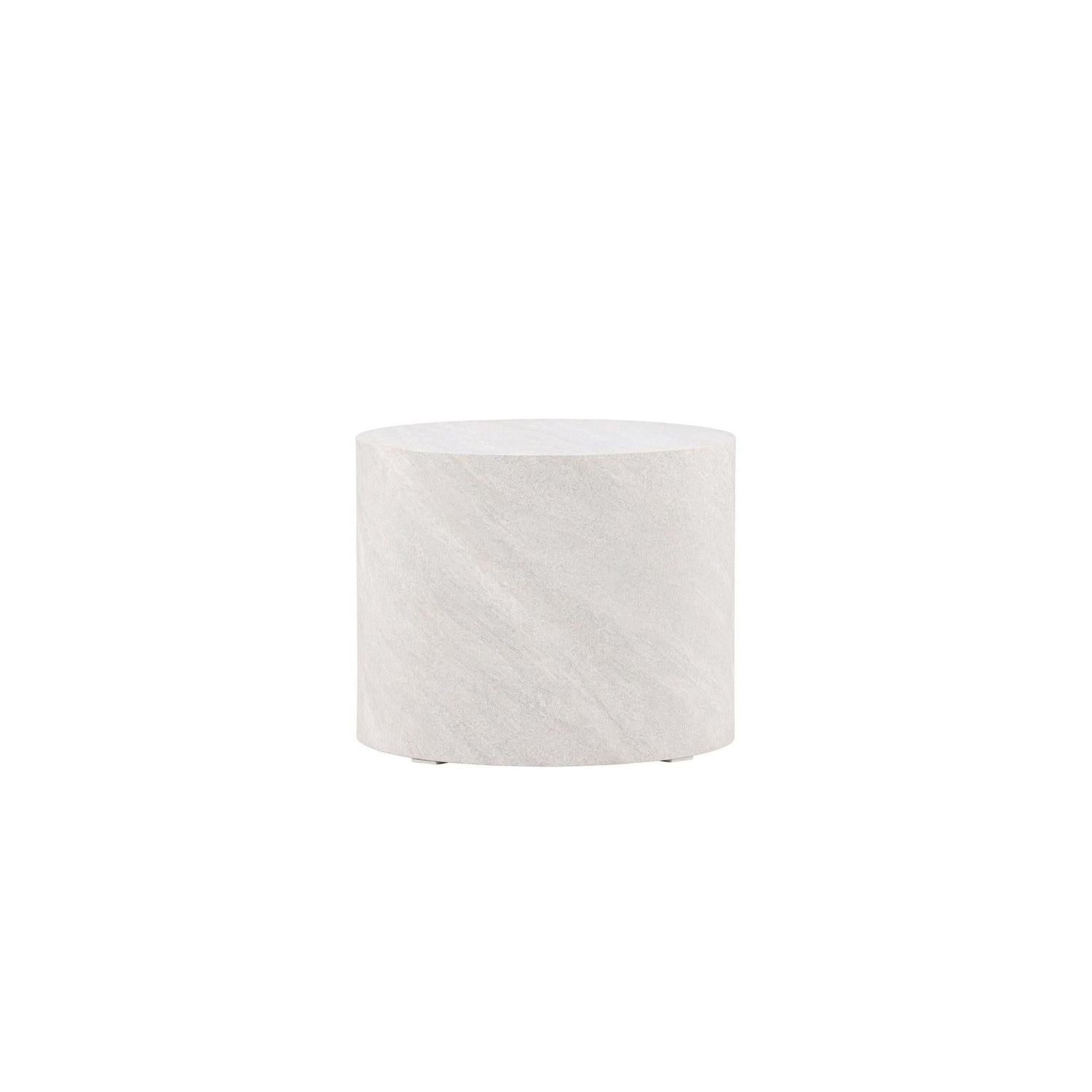 Couchtisch York ⌀50cm - Betonoptik-Couchtische-Venture Home-le canapé