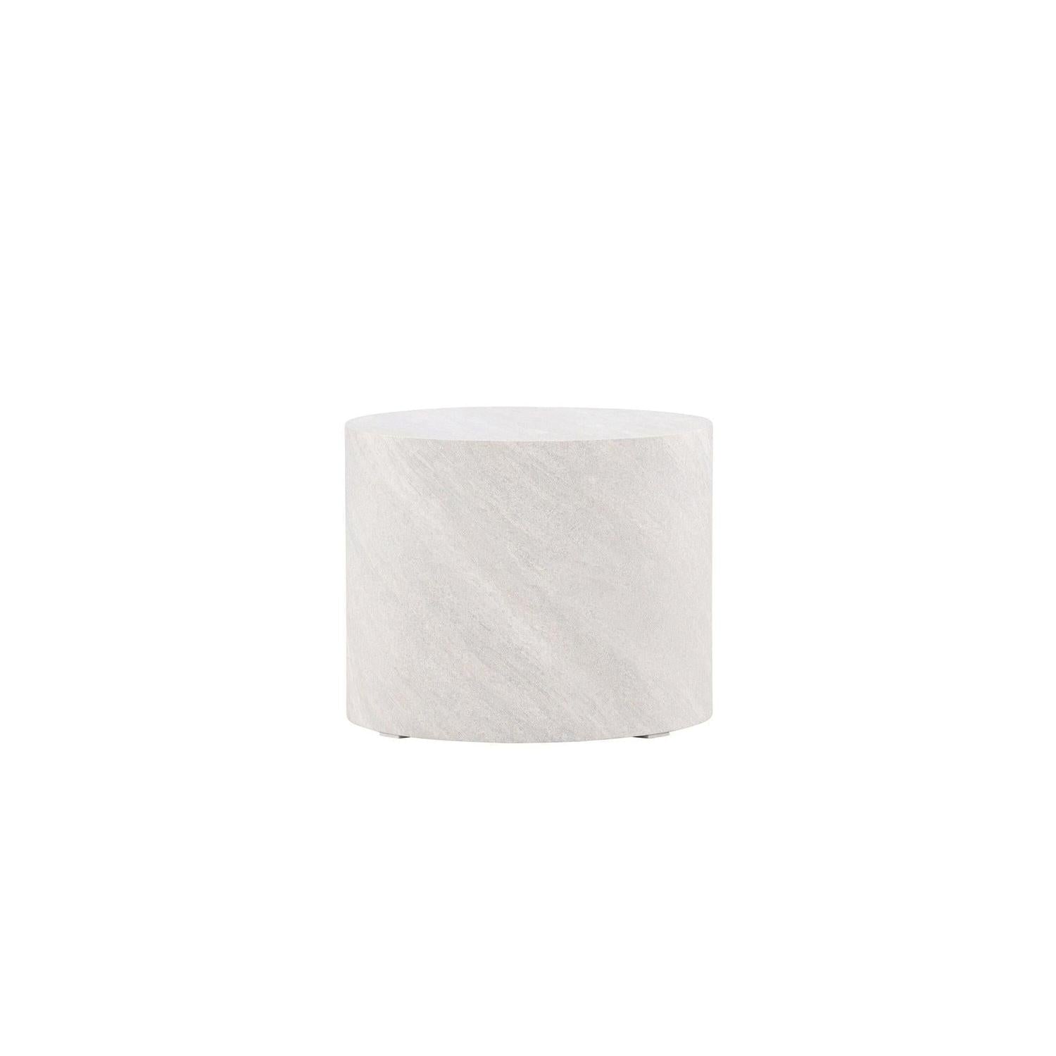 Couchtisch York ⌀50cm - Betonoptik-Couchtische-Venture Home-le canapé