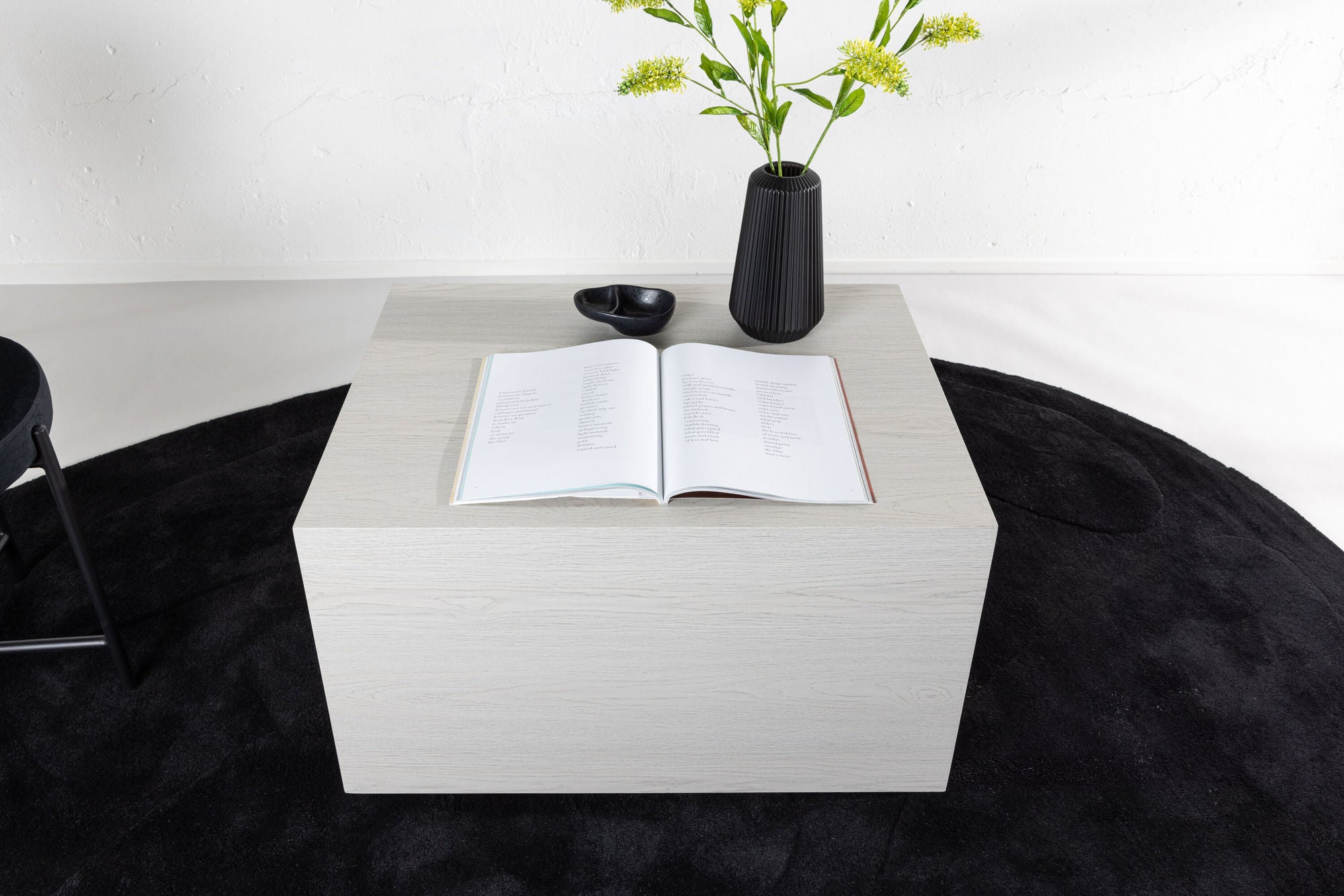 Couchtisch York 80*60cm - Weiß-Couchtische-Venture Home-le canapé