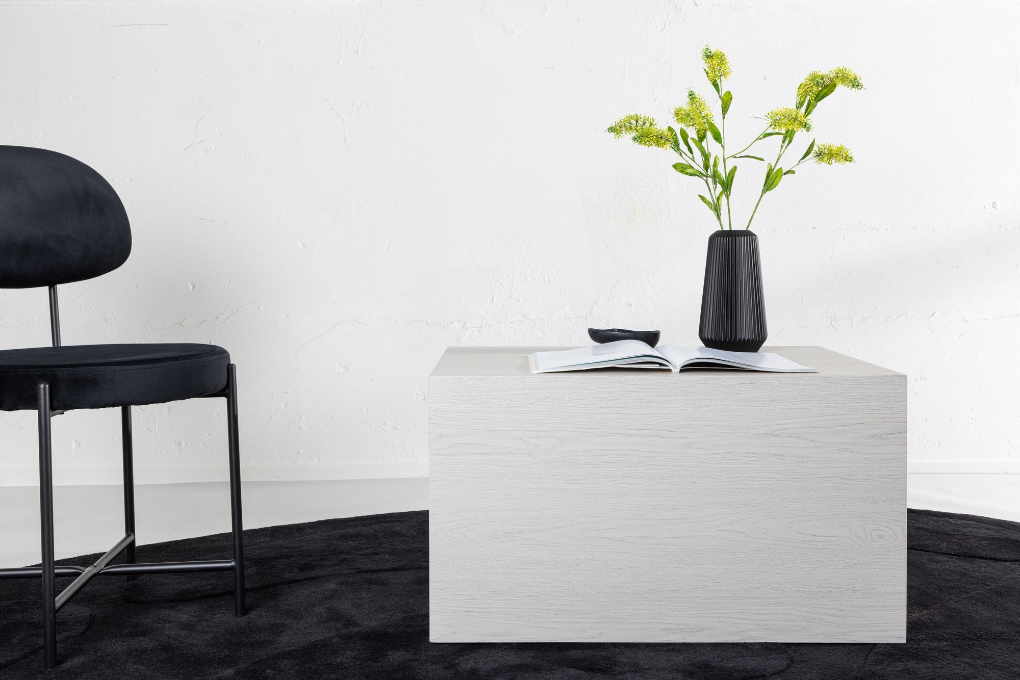 Couchtisch York 80*60cm - Weiß-Couchtische-Venture Home-le canapé