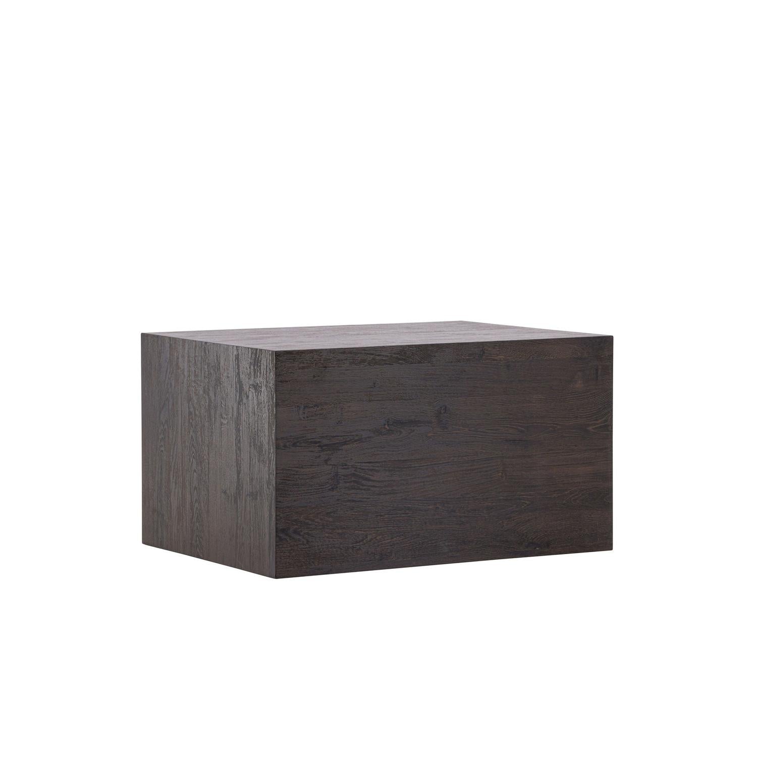 Couchtisch York 80x60cm - Mokka-Couchtisch-Venture Home-le canapé