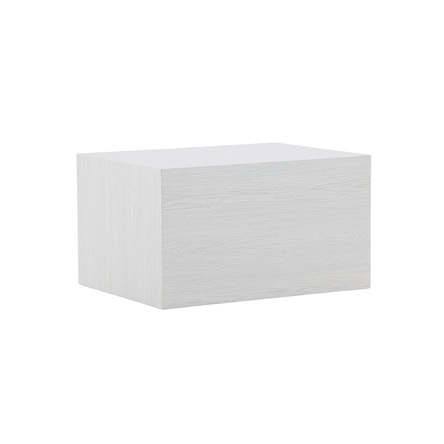 Couchtisch York 80x60cm - Weiß-Couchtisch-Venture Home-le canapé