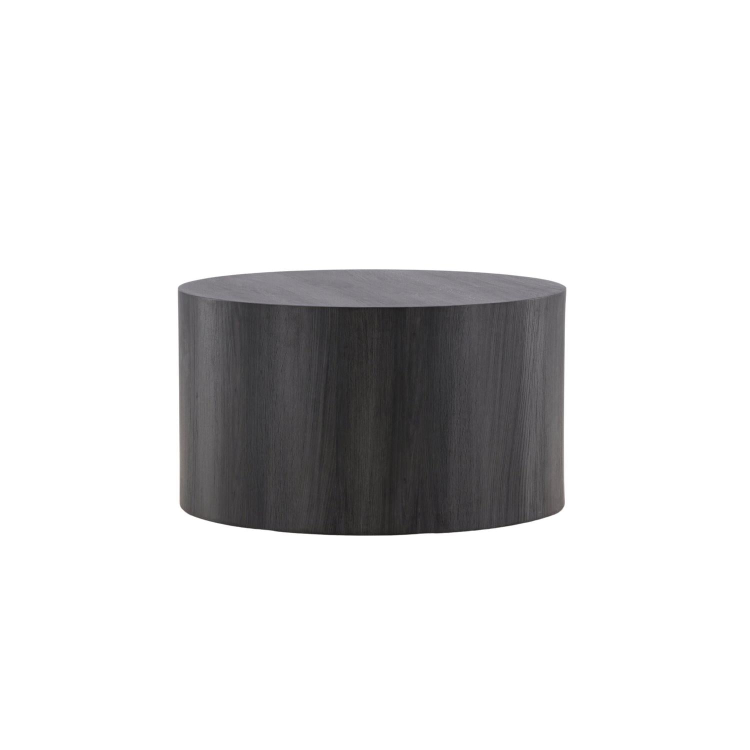 Couchtisch York Ø80cm - Schwarz-Couchtische-Venture Home-le canapé