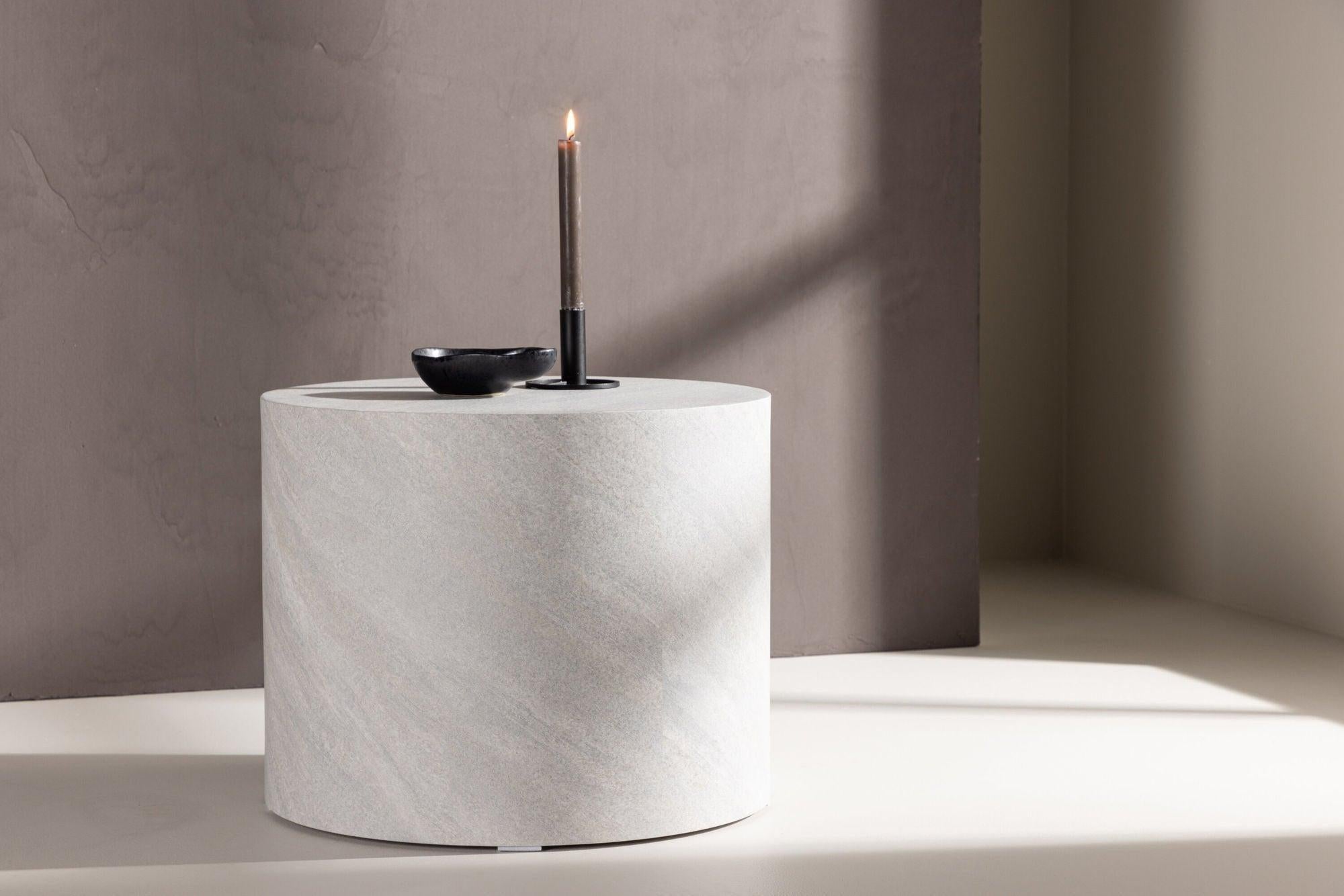 Couchtisch York ⌀50 - BetonoptikCouchtisch