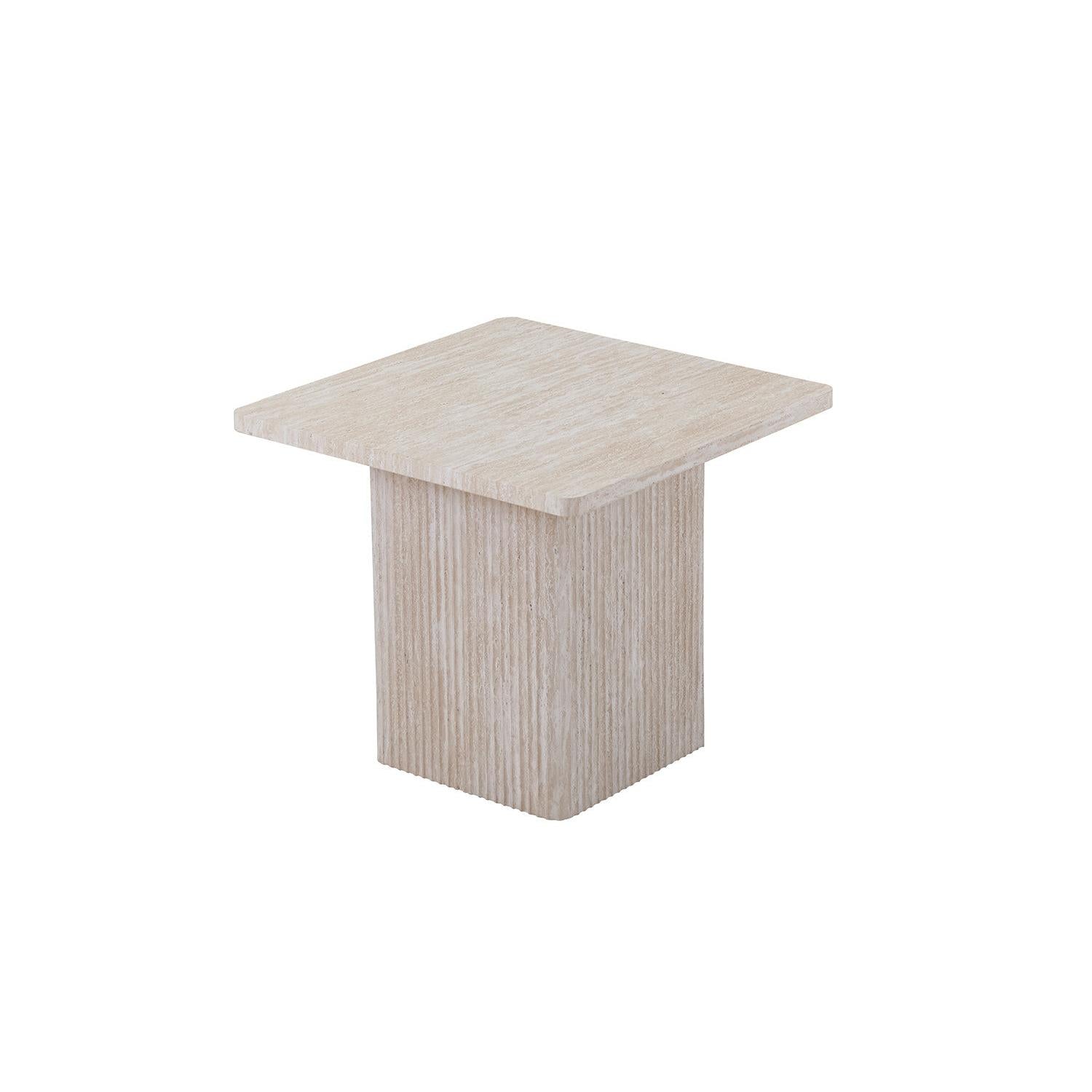 Couchtische Bobby in Keramik Travertin Optik, 2er-Set - Beige-Couchtisch-Rousseau-le canapé