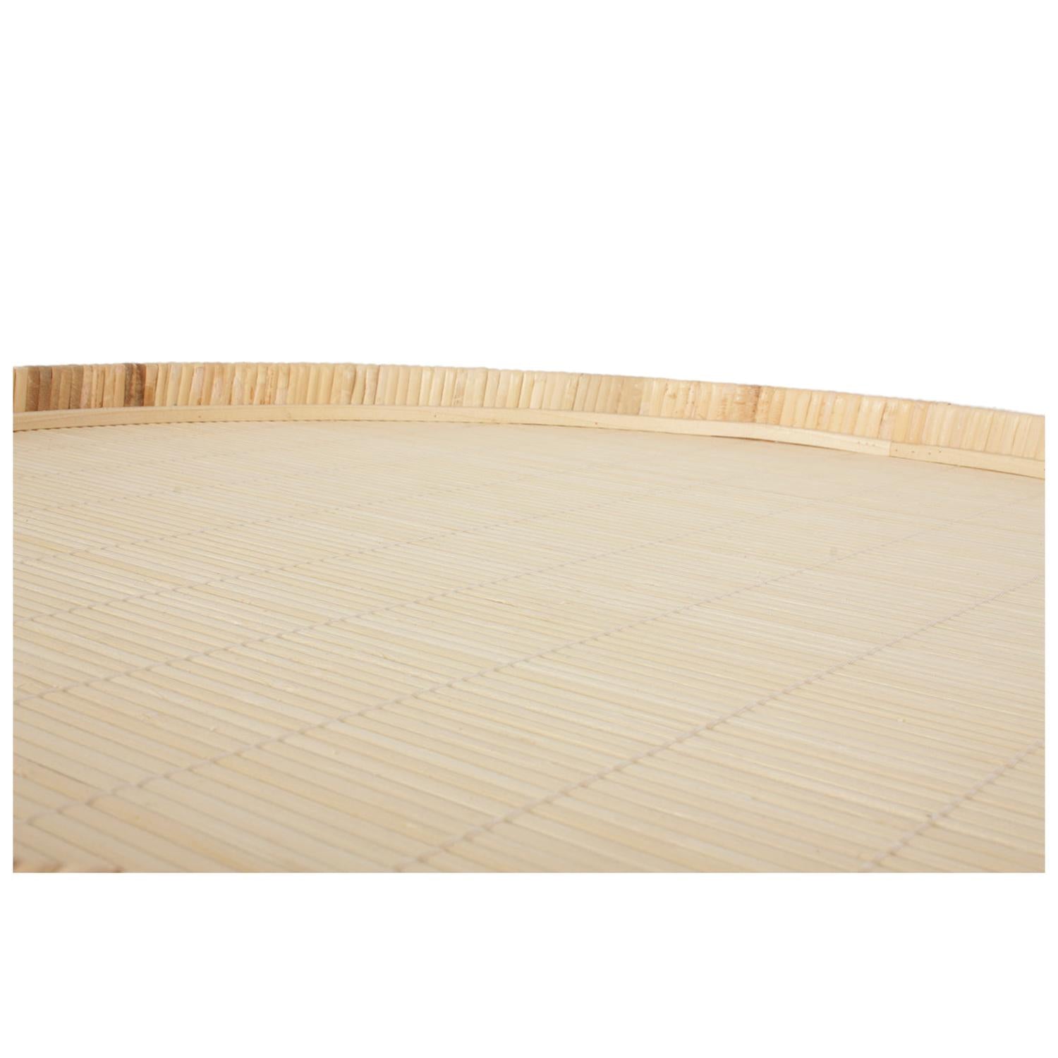Couchtische Natural Bamboo aus Rattan, 2er-Set - Sandbraun-Couchtische-Pole to Pole-le canapé