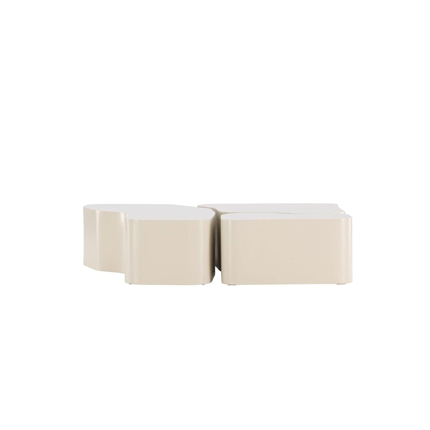 Couchtische Nordland 3er-Set - Beige-Couchtisch-Venture Home-le canapé