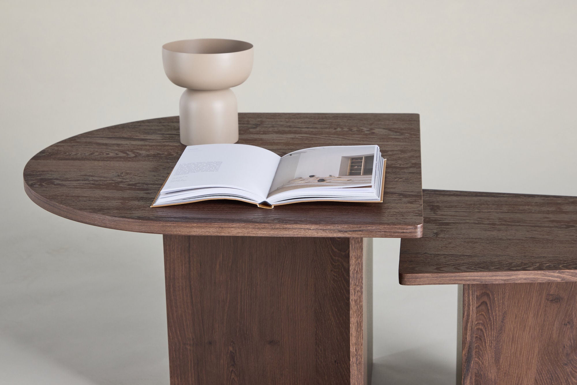 Couchtische Sala, 2er-Set - Mokka-Couchtische-Venture Home-le canapé