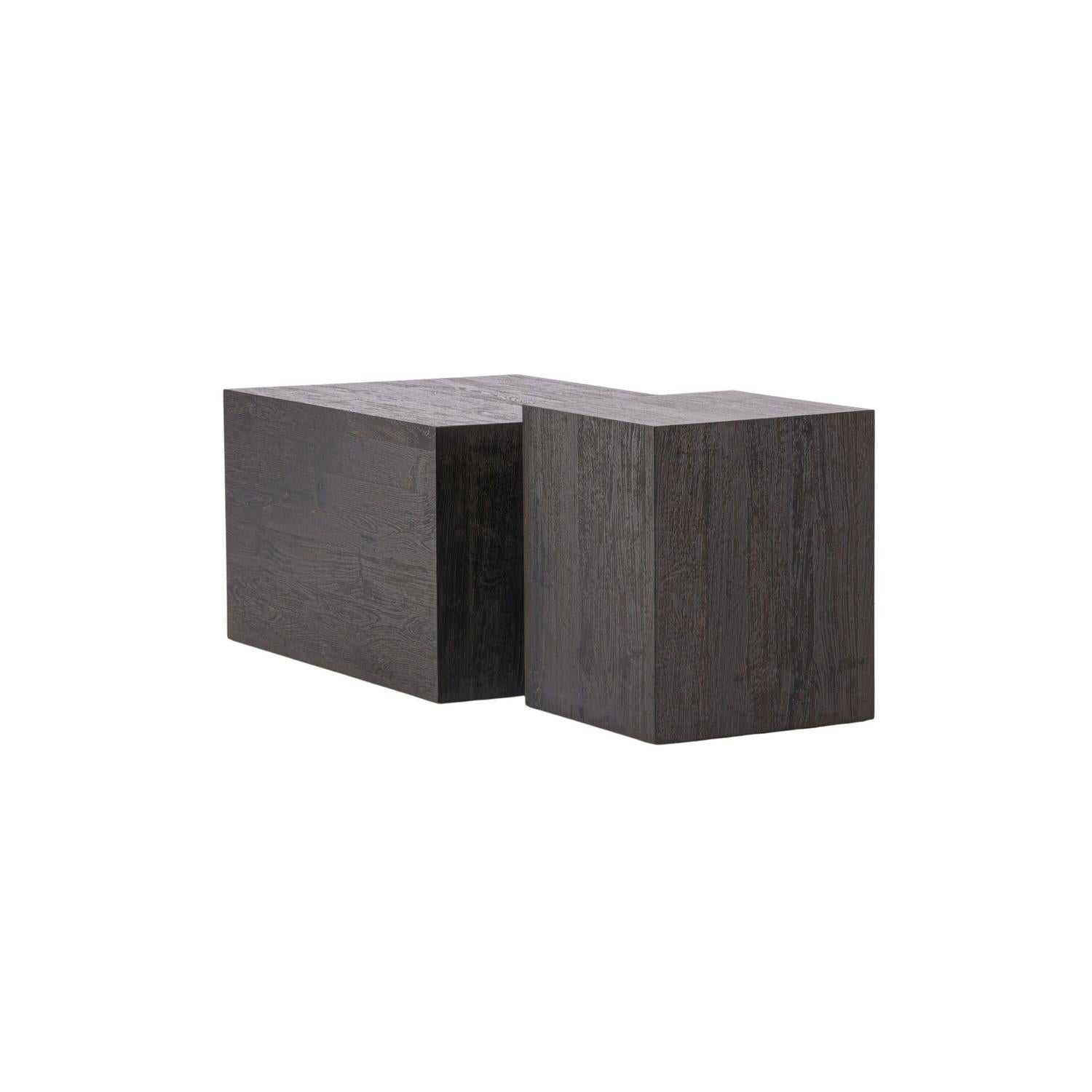 Couchtische York, 2er-Set - Dunkelbraun-Couchtische-Venture Home-le canapé