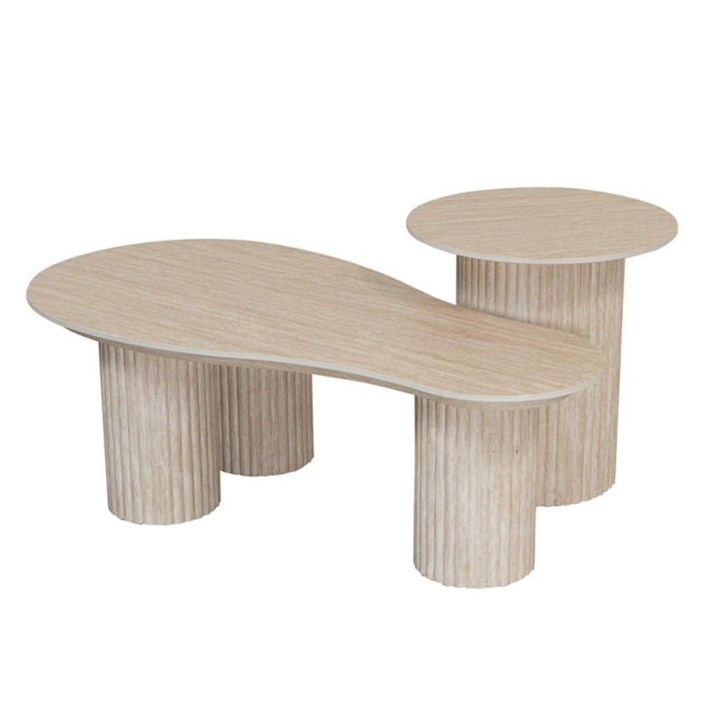 Couchtisch Craft – Keramik TravertinCouchtisch