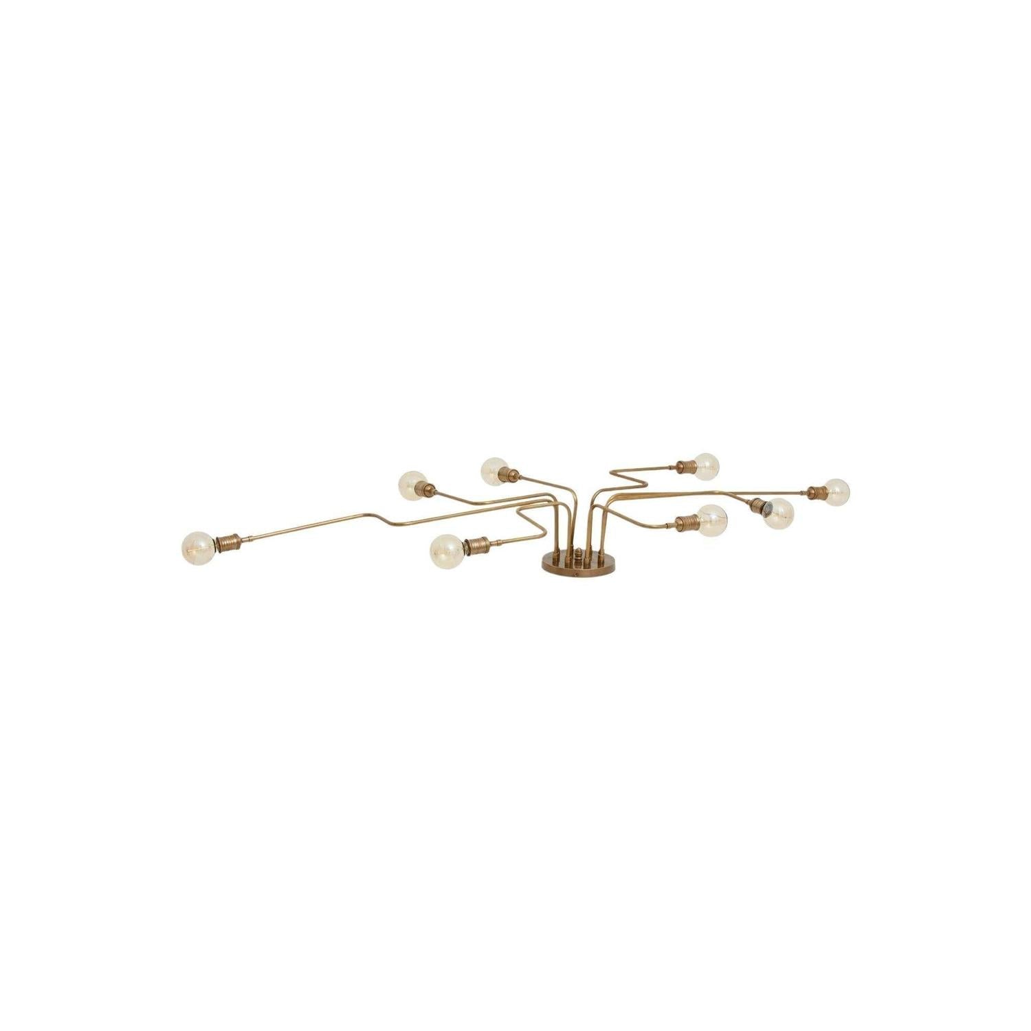 Deckenleuchte DEVI mit 8 Leuchten – Gold-Deckenleuchte-Nordal A/S-le canapé